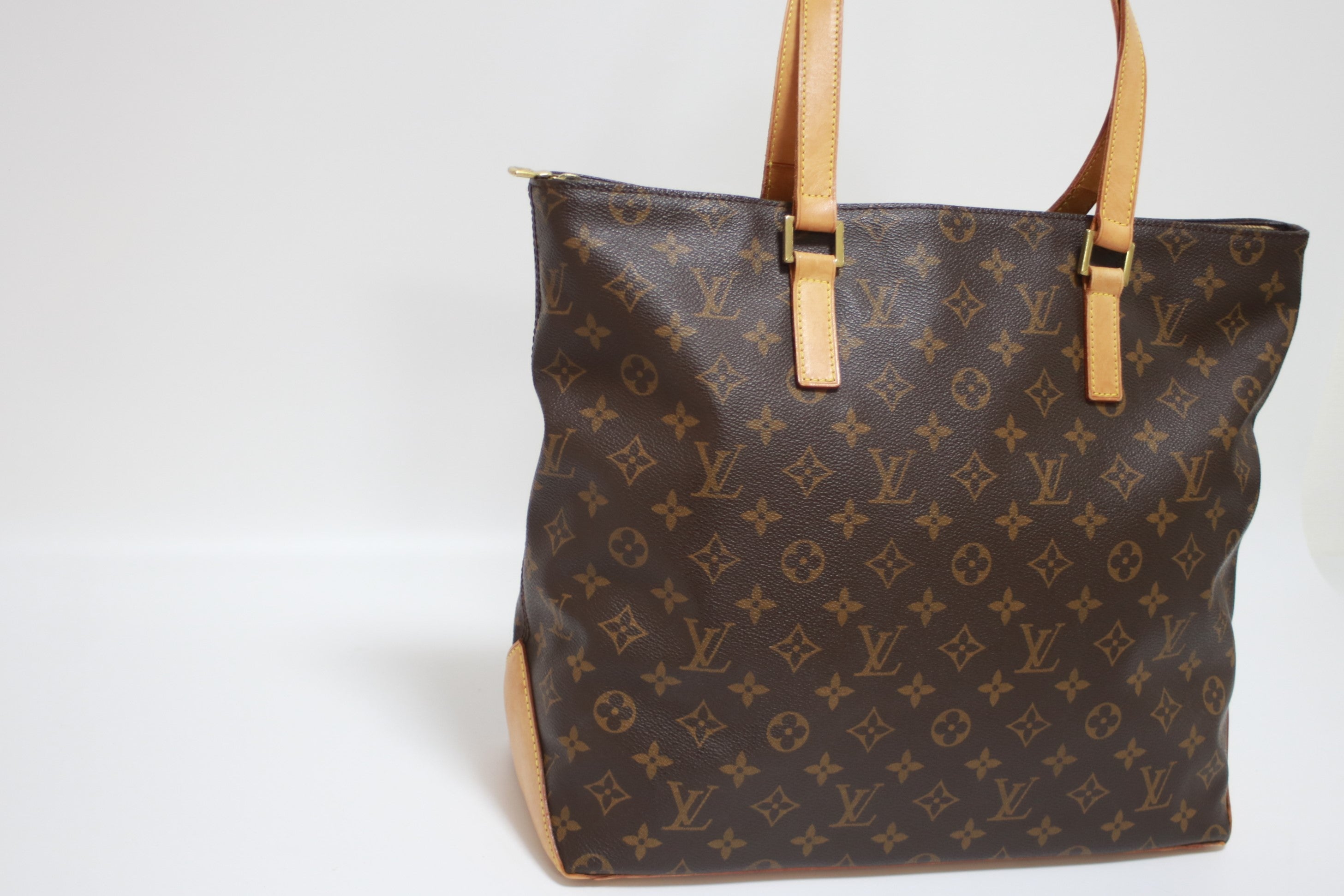 Louis Vuitton Cabas Mezzo Shoulder Bag Used