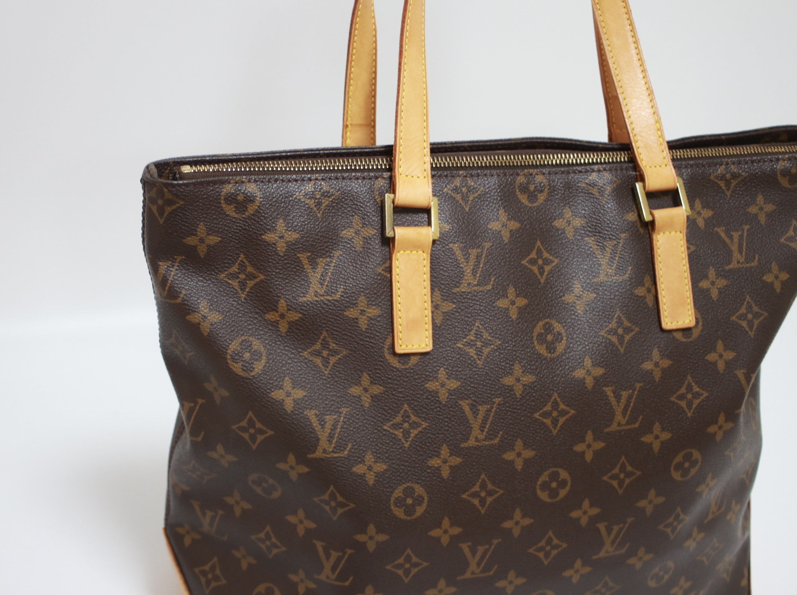 Louis Vuitton Cabas Mezzo Shoulder Bag Used