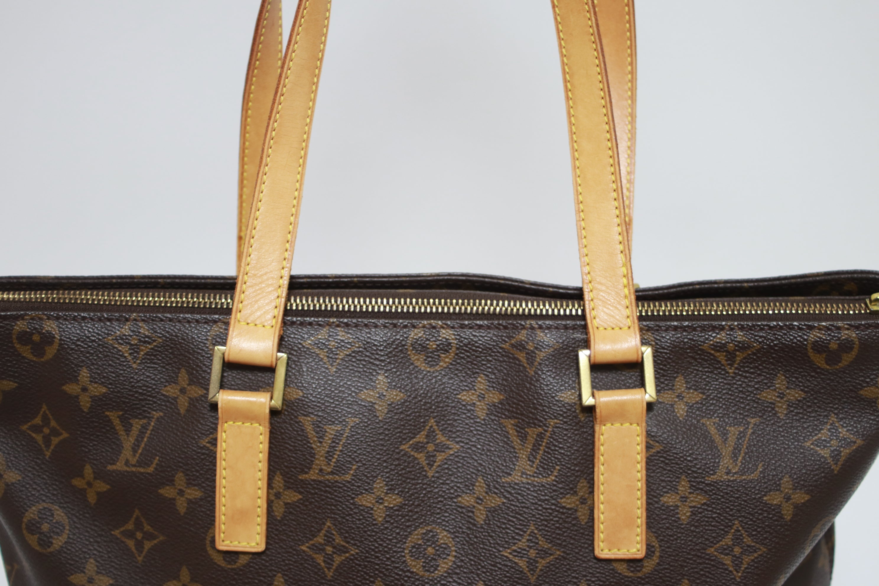 Louis Vuitton Cabas Mezzo Shoulder Bag Used