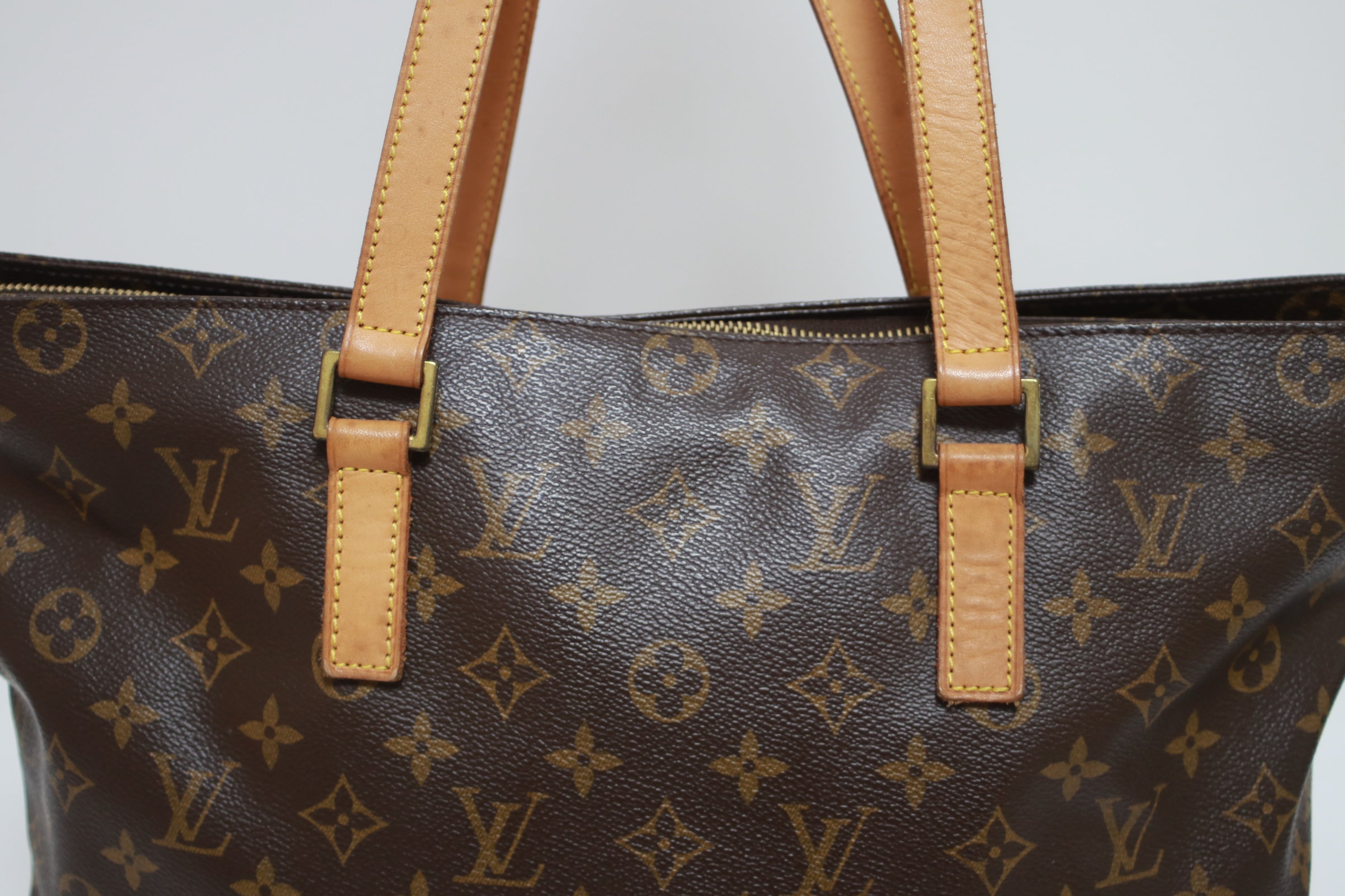 Louis Vuitton Cabas Mezzo Shoulder Bag Used