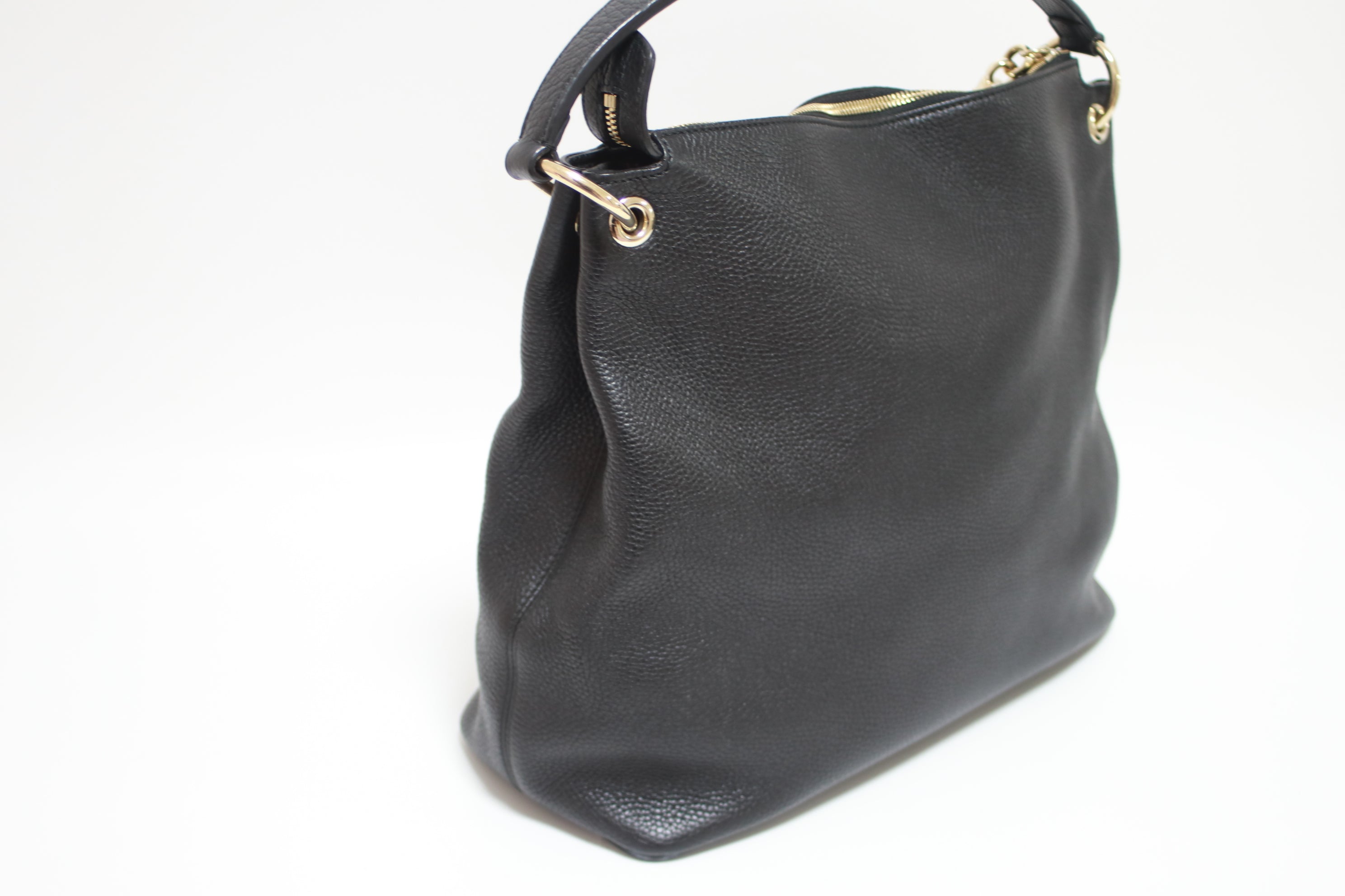 Gucci Soho Two Way Shoulder Bag Black (Missing Strap) Used