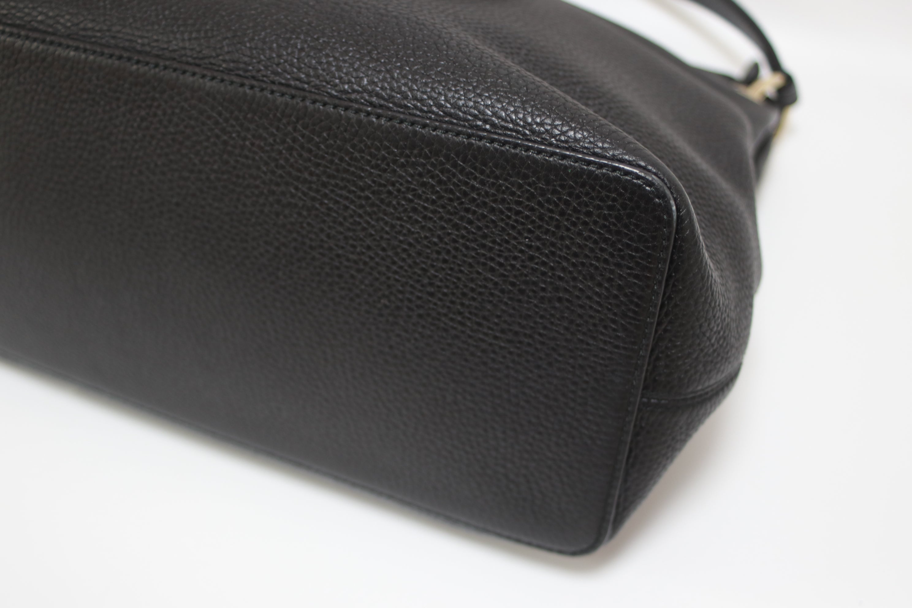 Gucci Soho Two Way Shoulder Bag Black (Missing Strap) Used