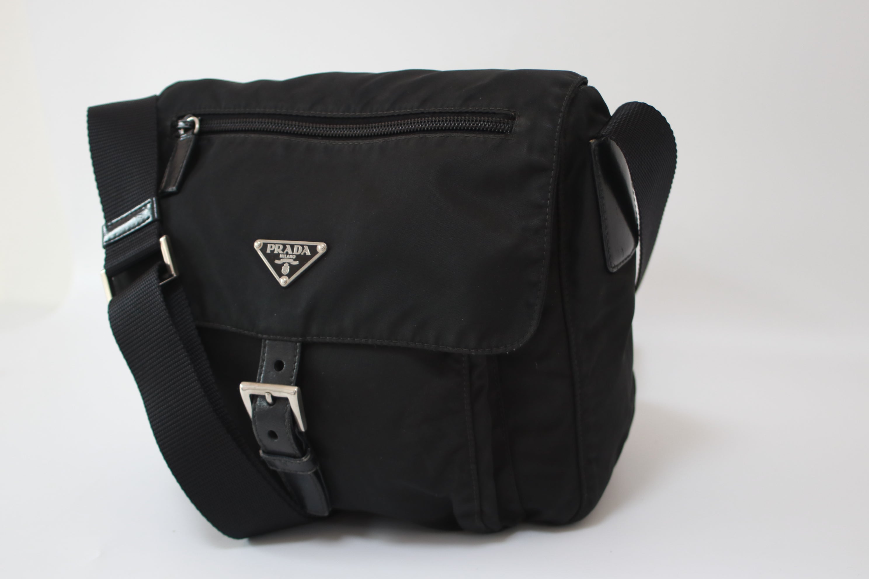 Prada Nylon Crossbody Bag Used