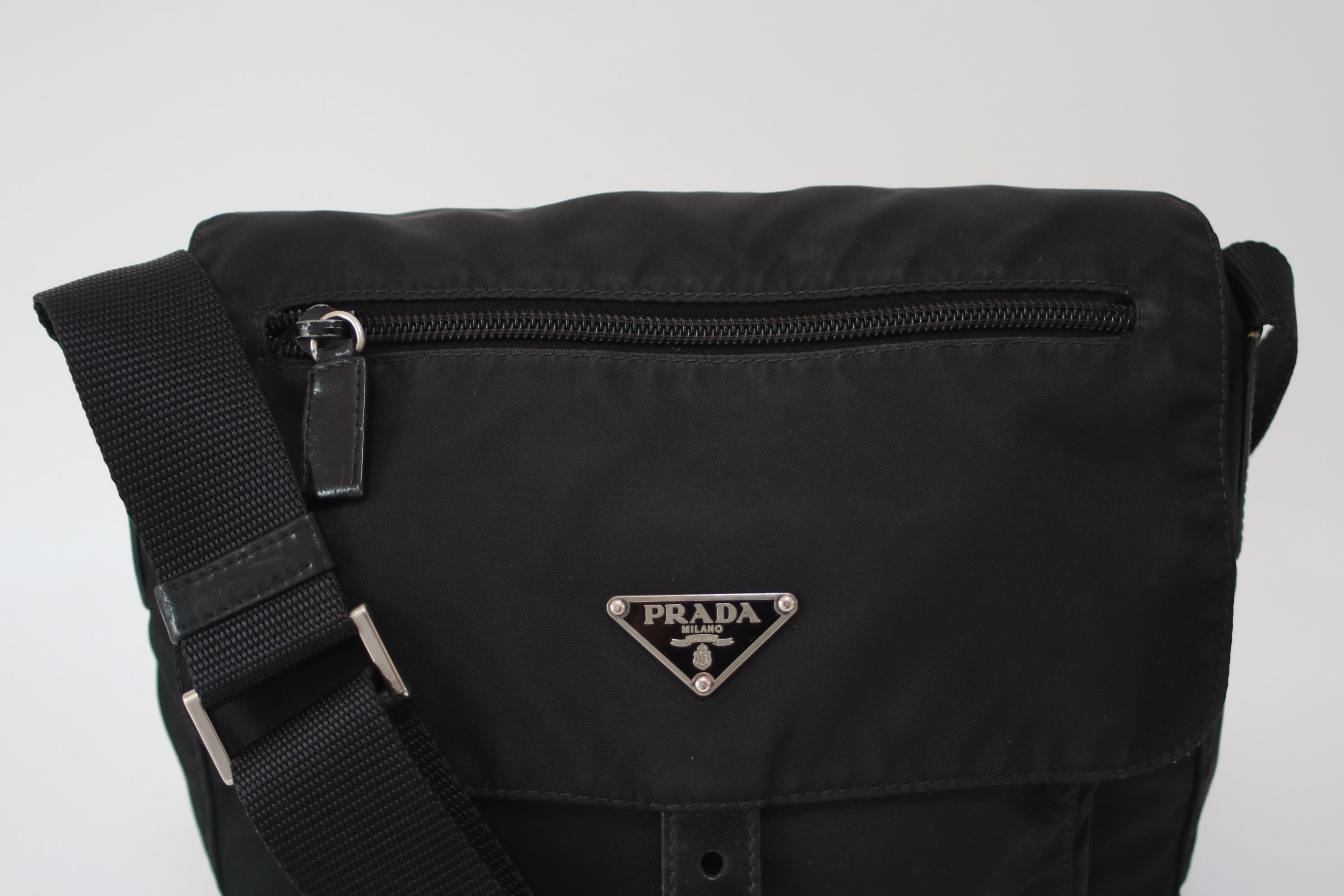 Prada Nylon Crossbody Bag Used