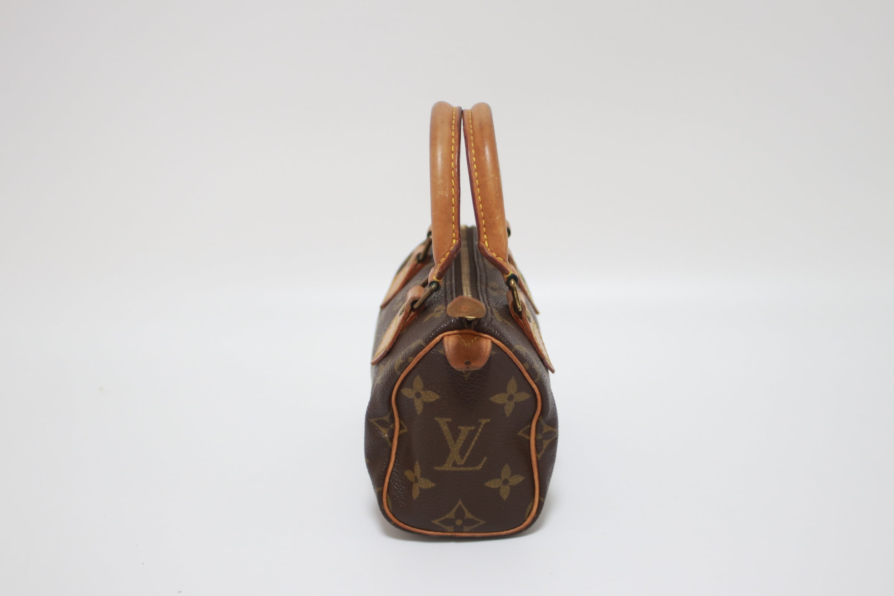 Louis Vuitton Mini Speedy Handbag Used