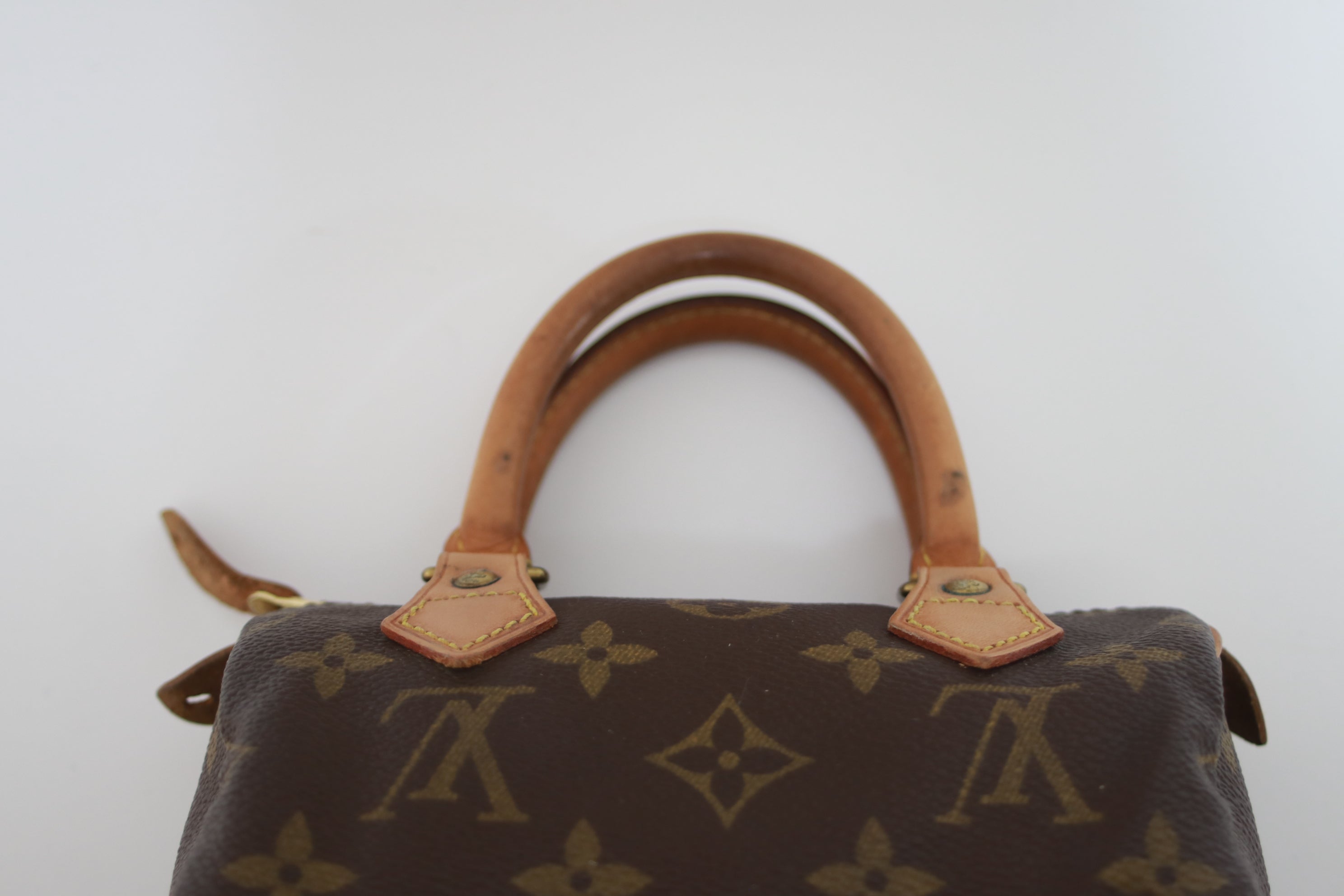 Louis Vuitton Mini Speedy Handbag Used