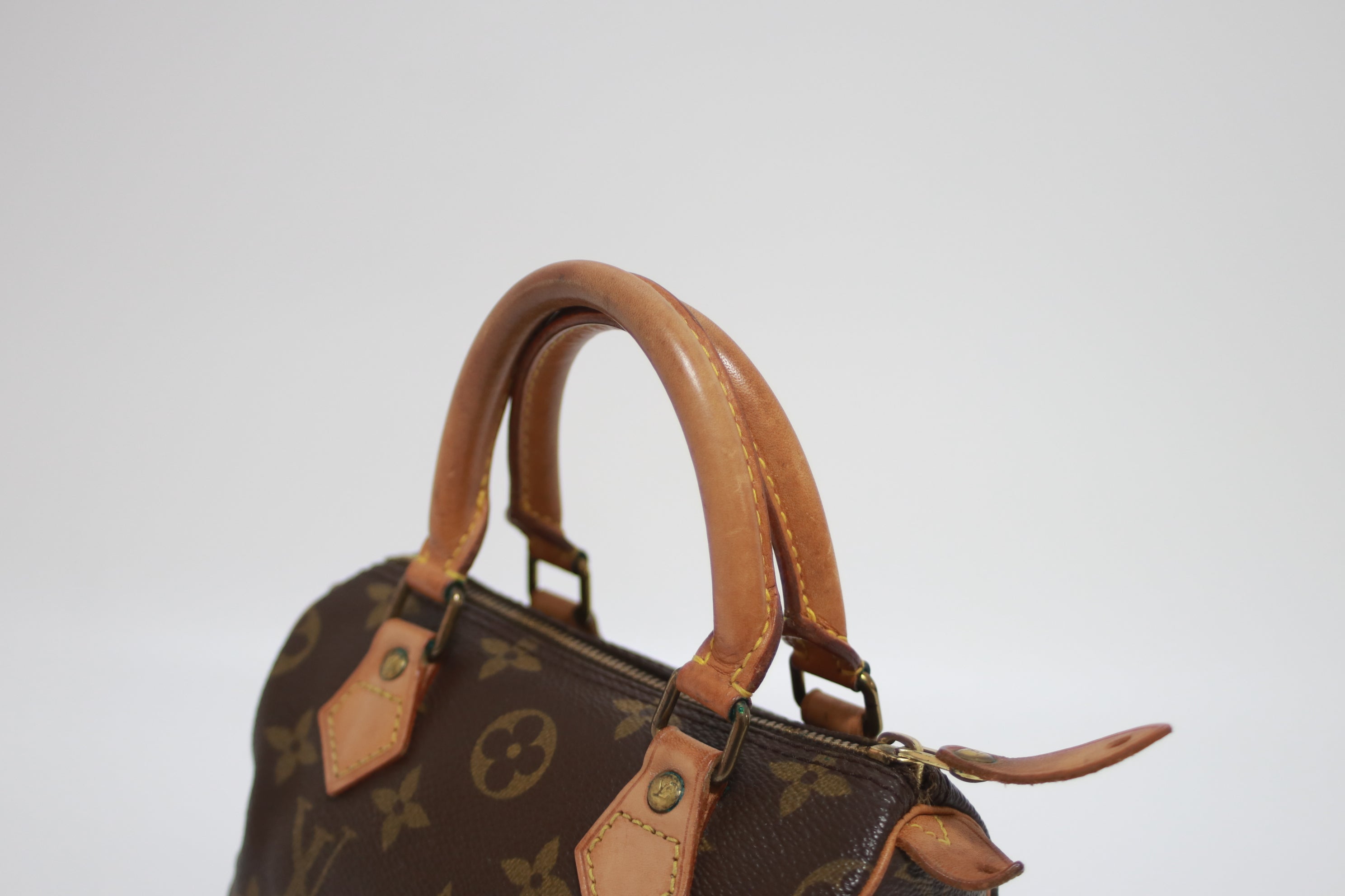 Louis Vuitton Mini Speedy Handbag Used