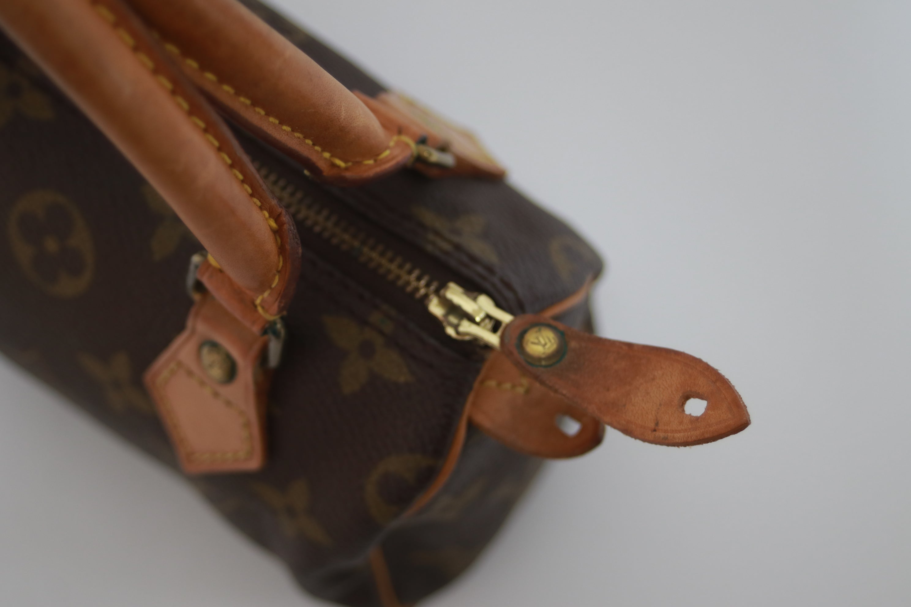 Louis Vuitton Mini Speedy Handbag Used