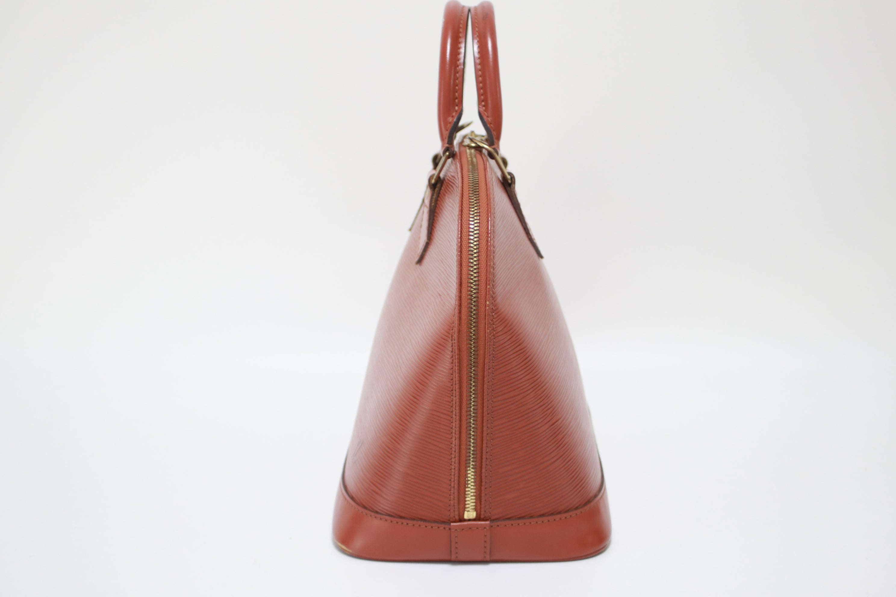 Louis Vuitton Alma PM Kenya Brown Epi Handbag Used