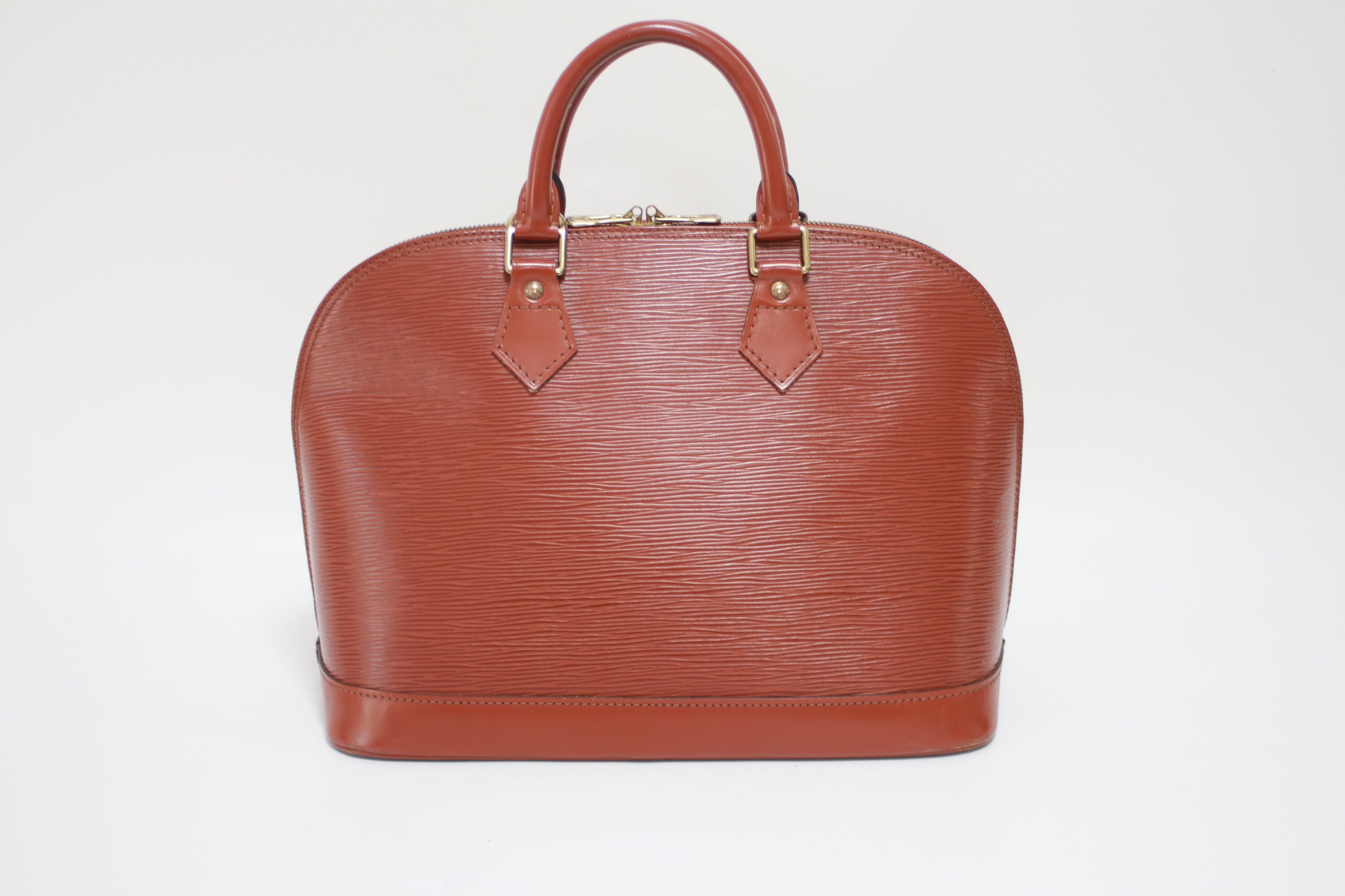 Louis Vuitton Alma PM Kenya Brown Epi Handbag Used