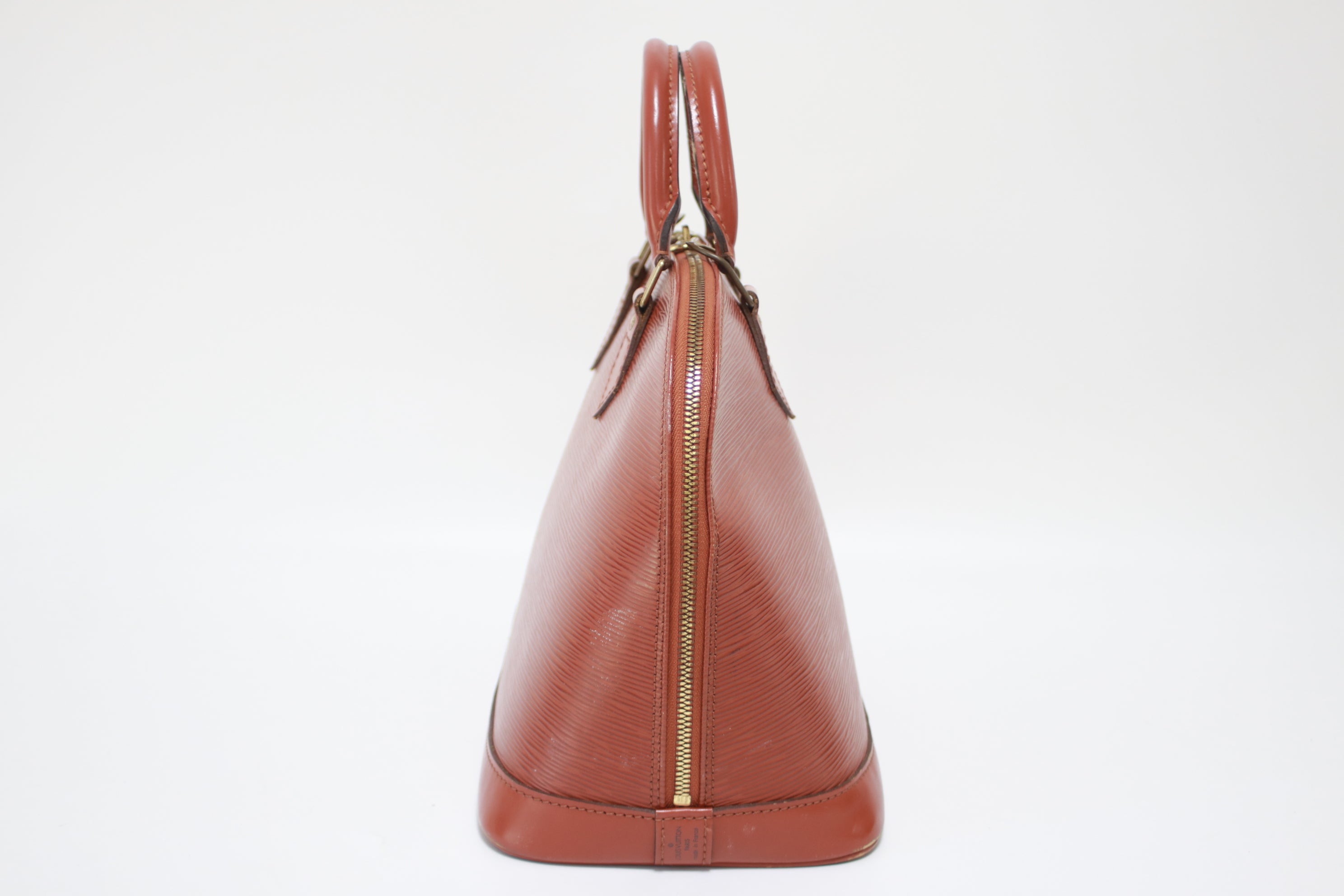 Louis Vuitton Alma PM Kenya Brown Epi Handbag Used