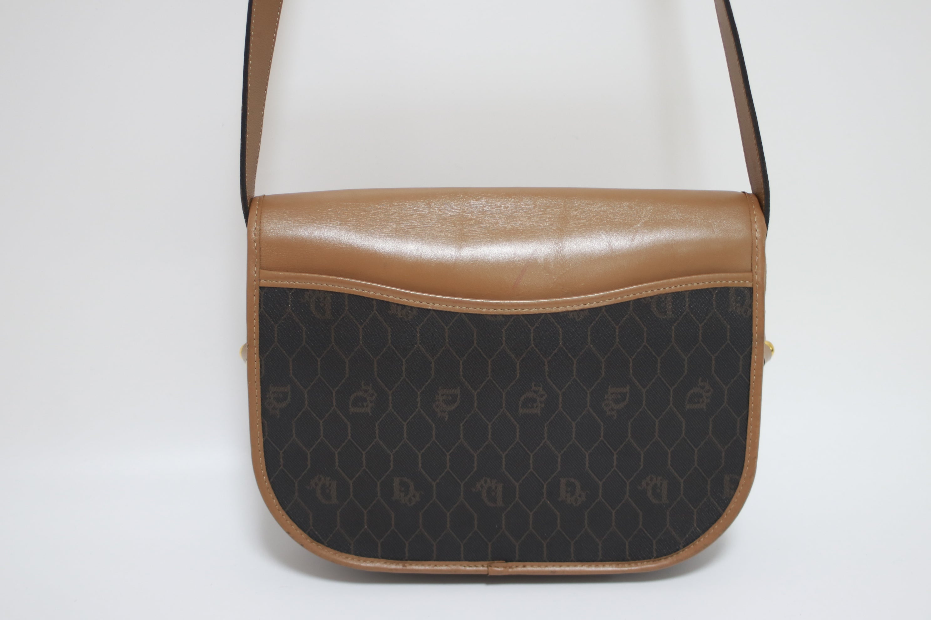 Dior Vintage Honeycomb Shoulder Bag Used