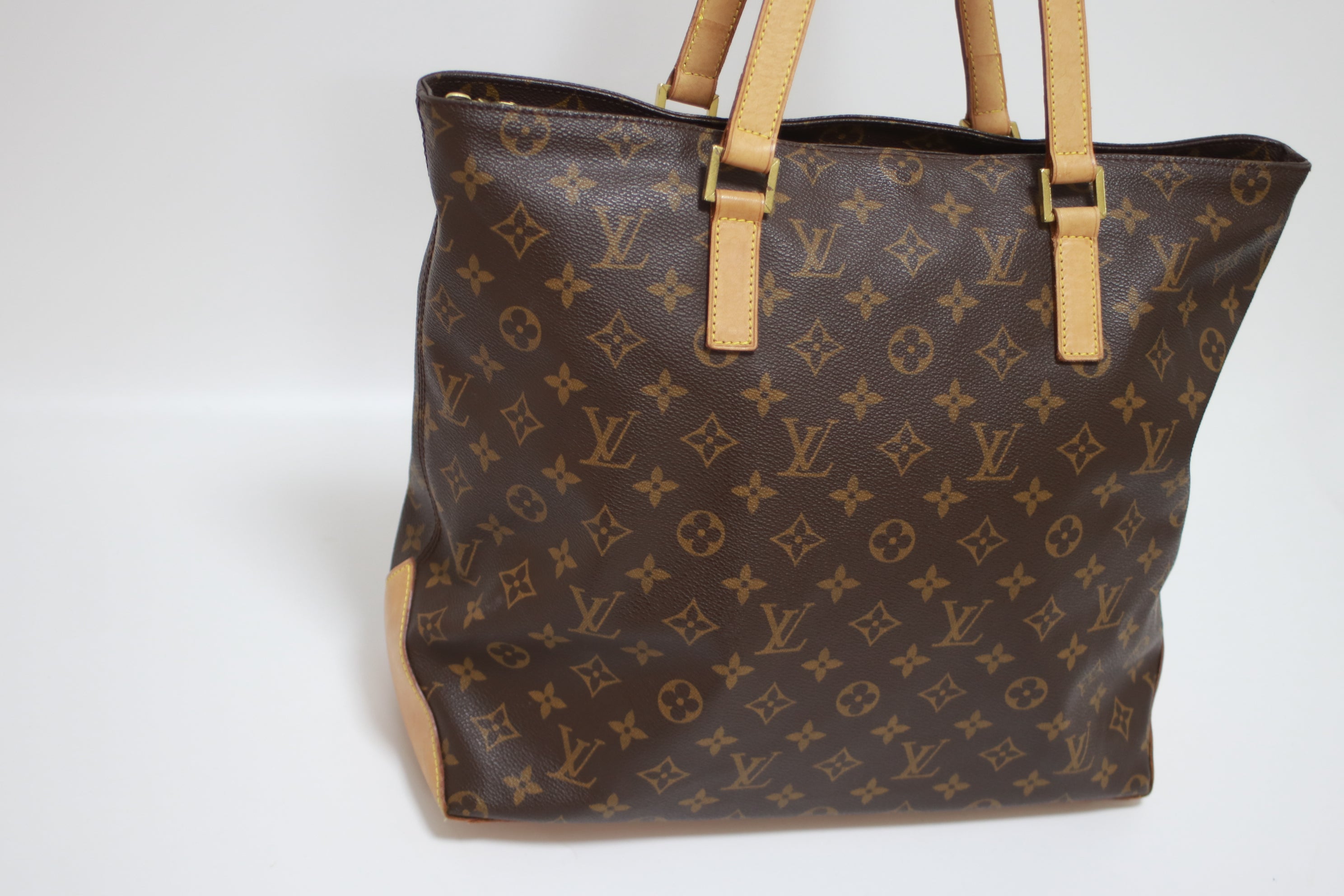 Louis Vuitton Cabas Mezzo Shoulder Tote Bag Used