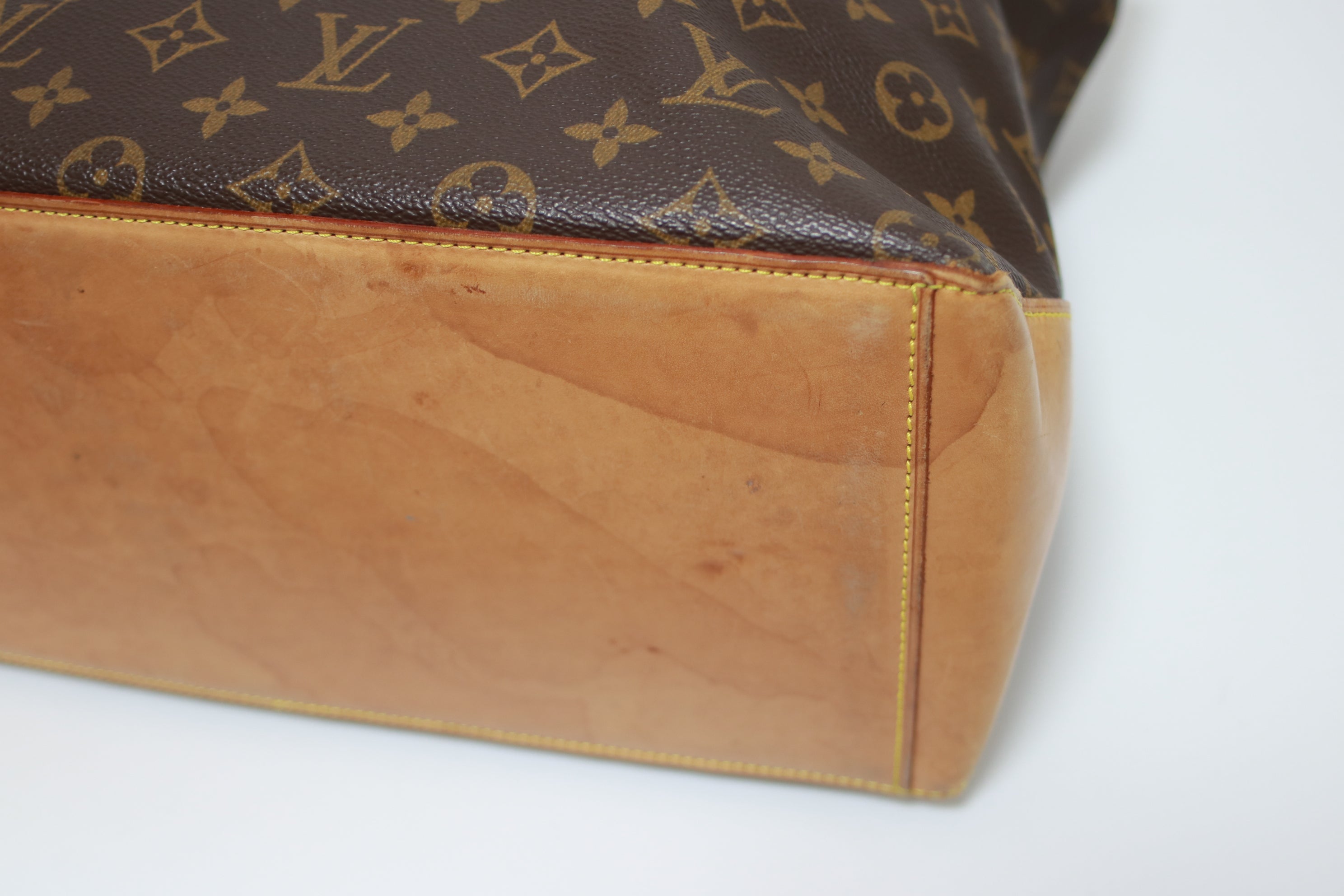 Louis Vuitton Cabas Mezzo Shoulder Tote Bag Used