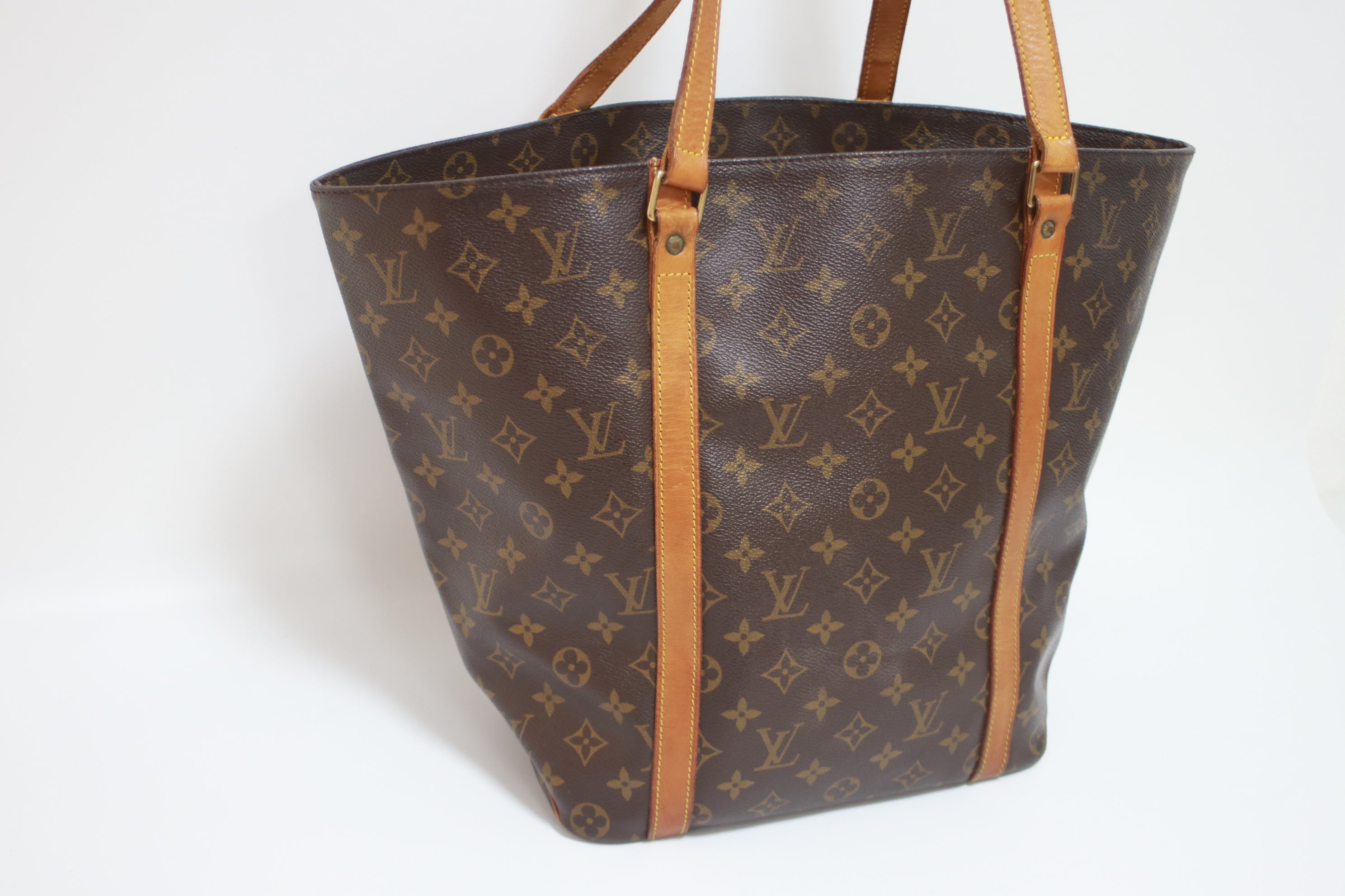Louis Vuitton Sac Shopping Shoulder Bag Used