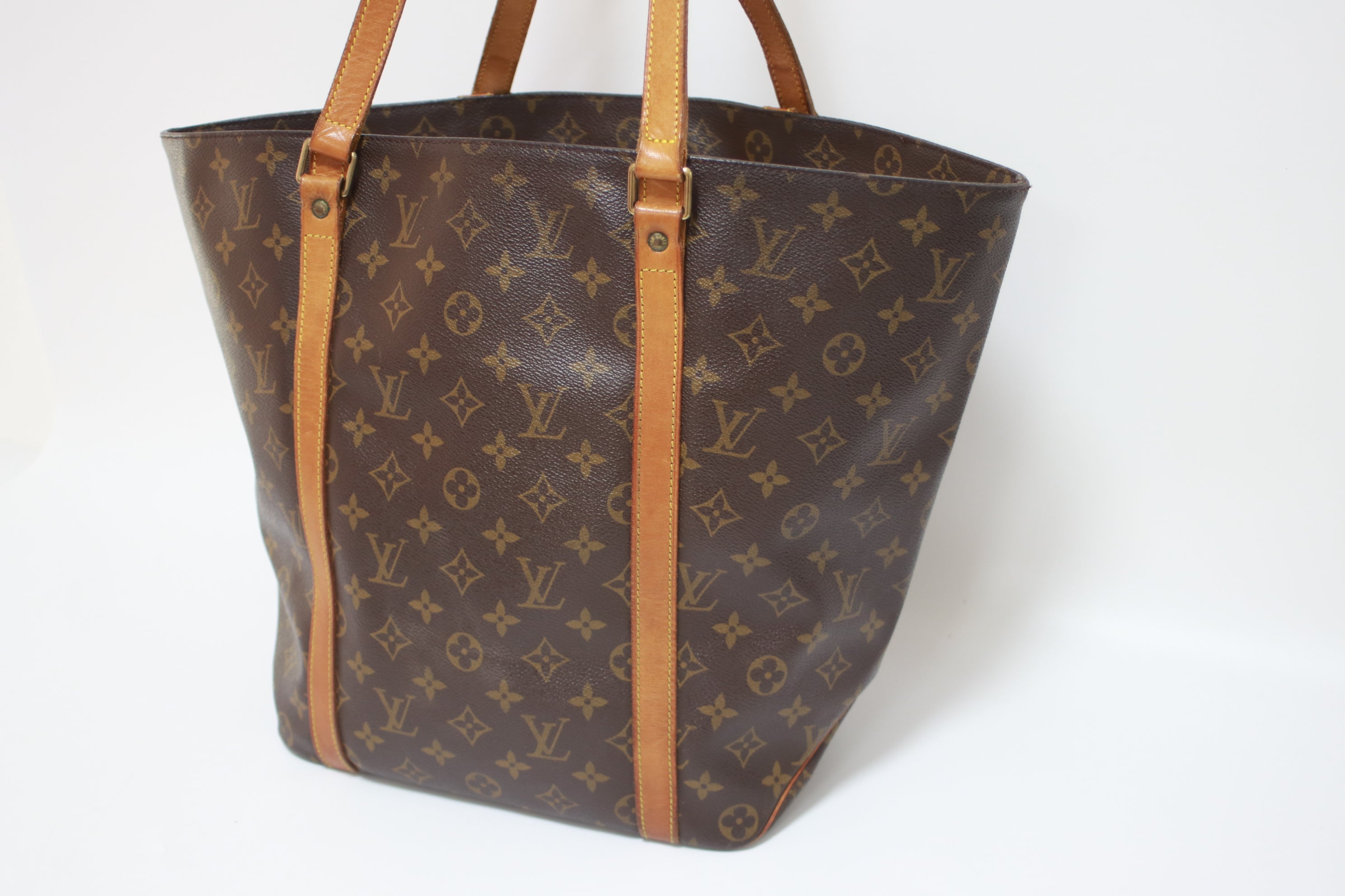 Louis Vuitton Sac Shopping Shoulder Bag Used