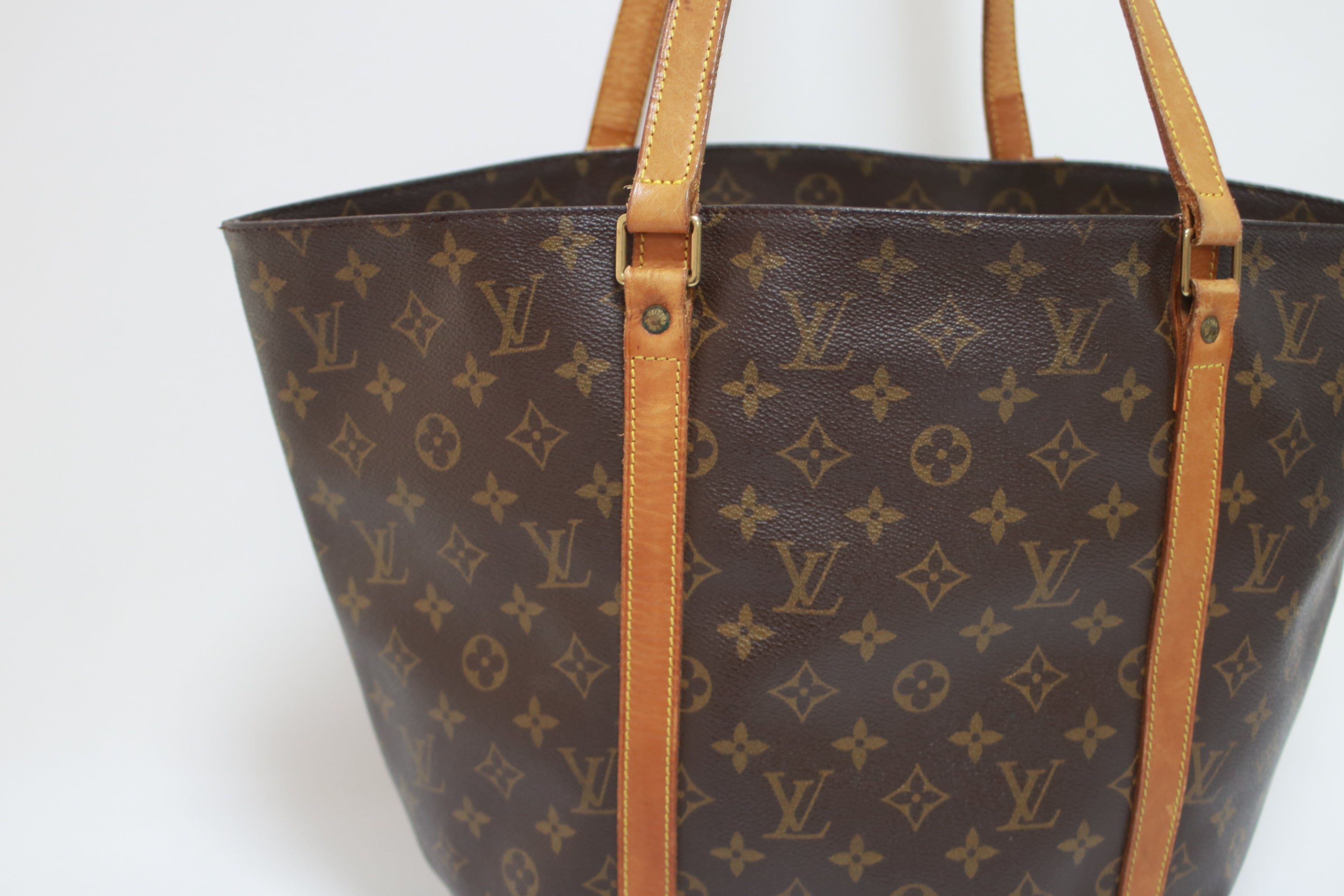 Louis Vuitton Sac Shopping Shoulder Bag Used