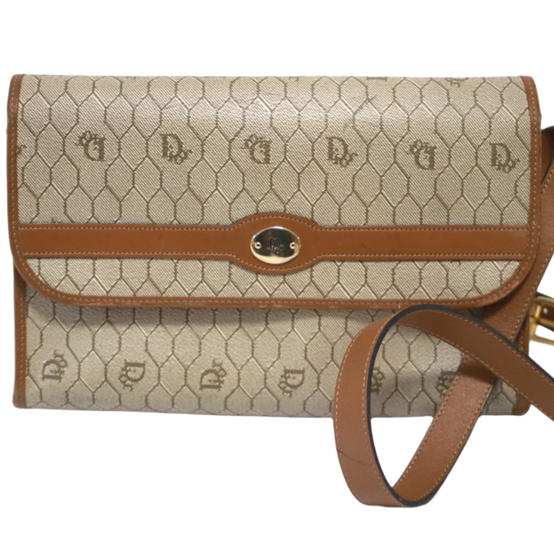 Dior Honeycomb Shoulder Bag Used