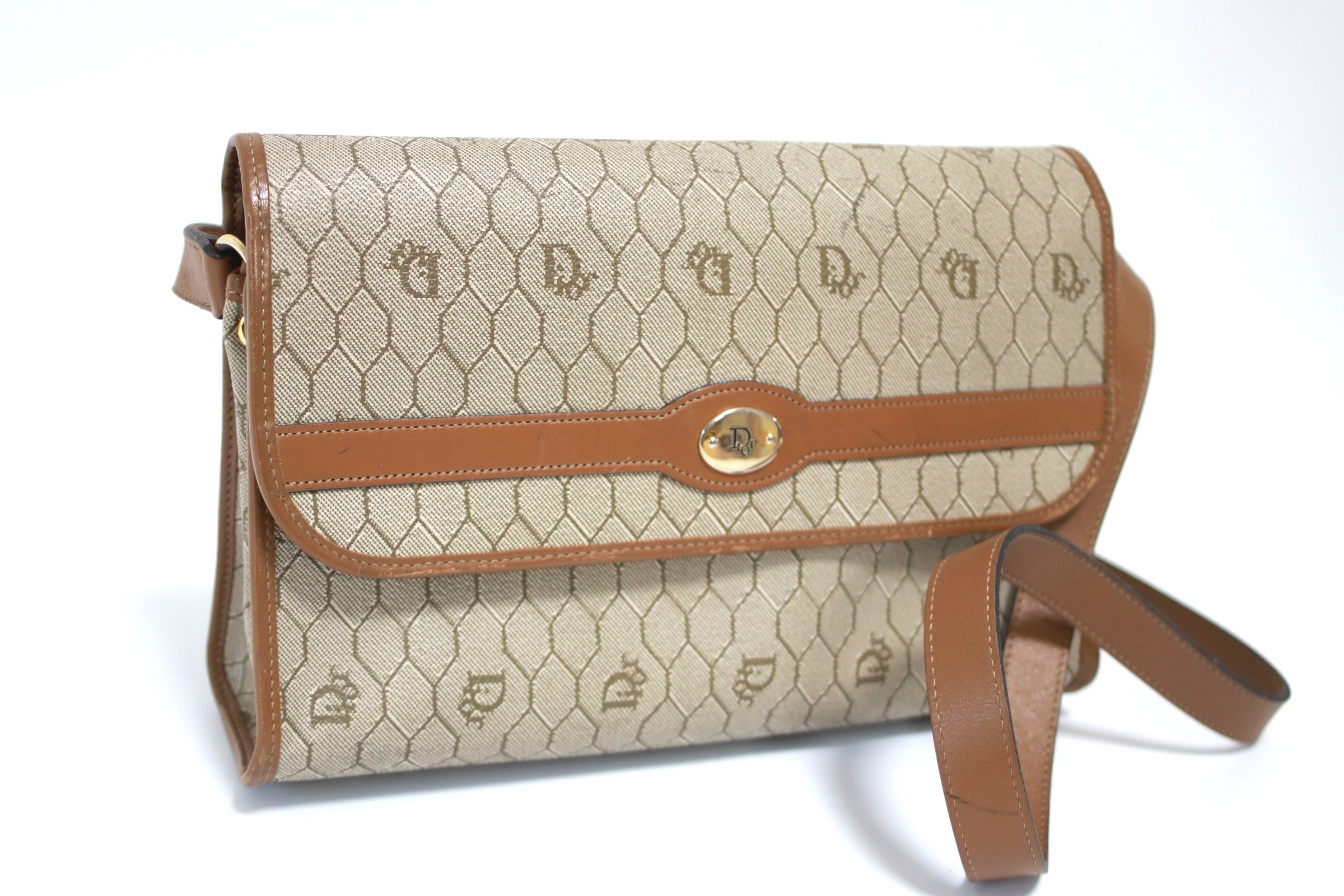 Dior Honeycomb Shoulder Bag Used