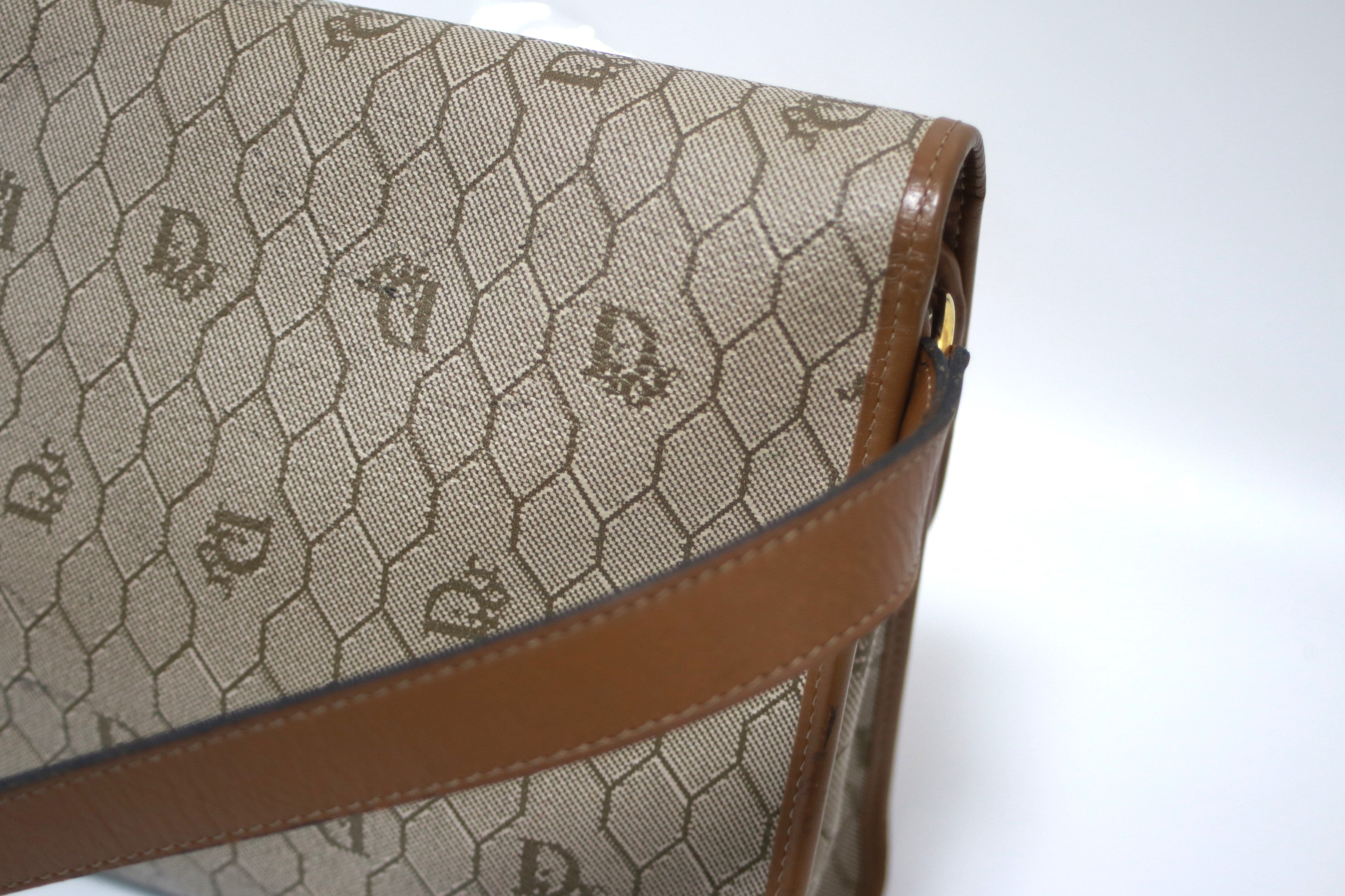 Dior Honeycomb Shoulder Bag Used