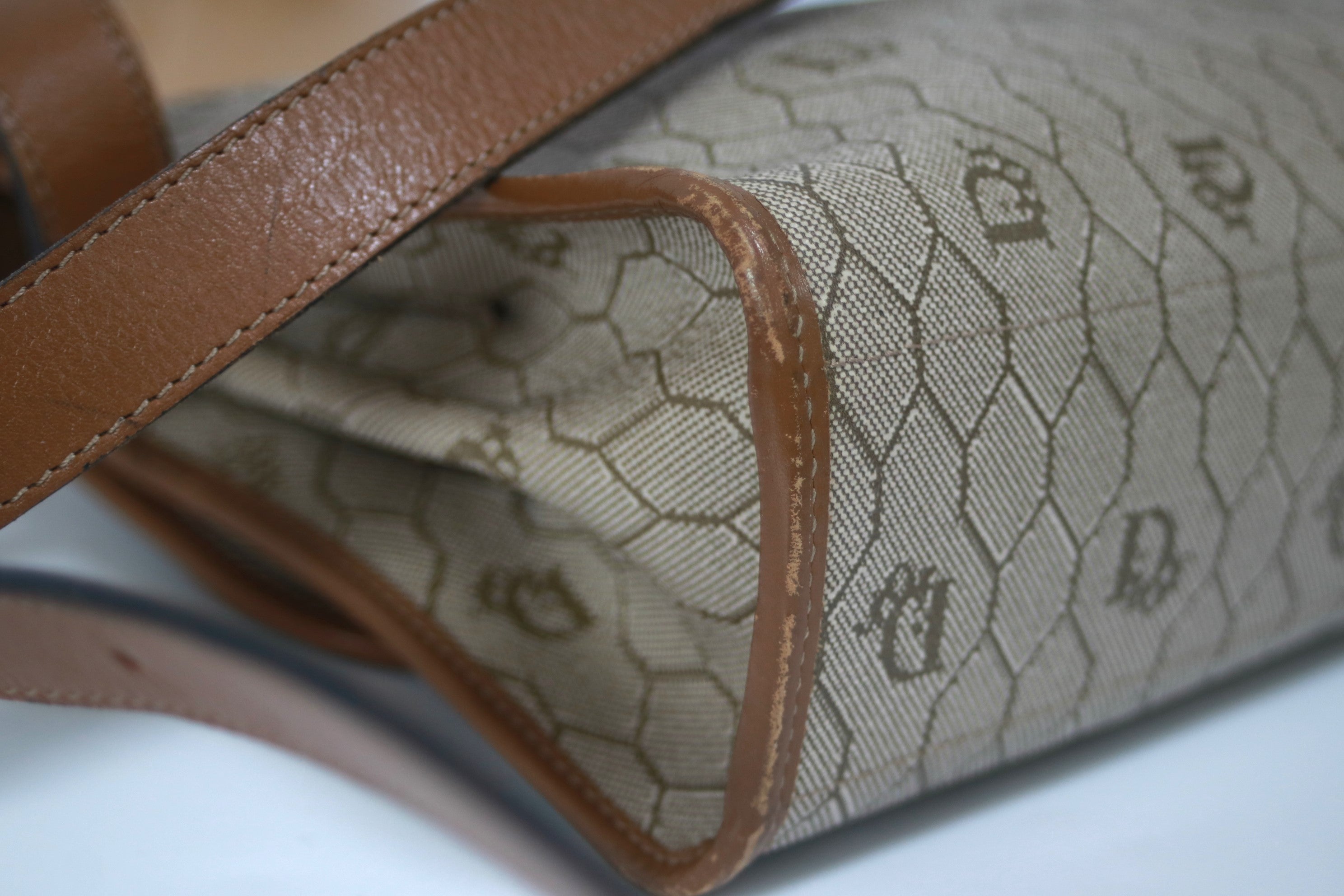 Dior Honeycomb Shoulder Bag Used