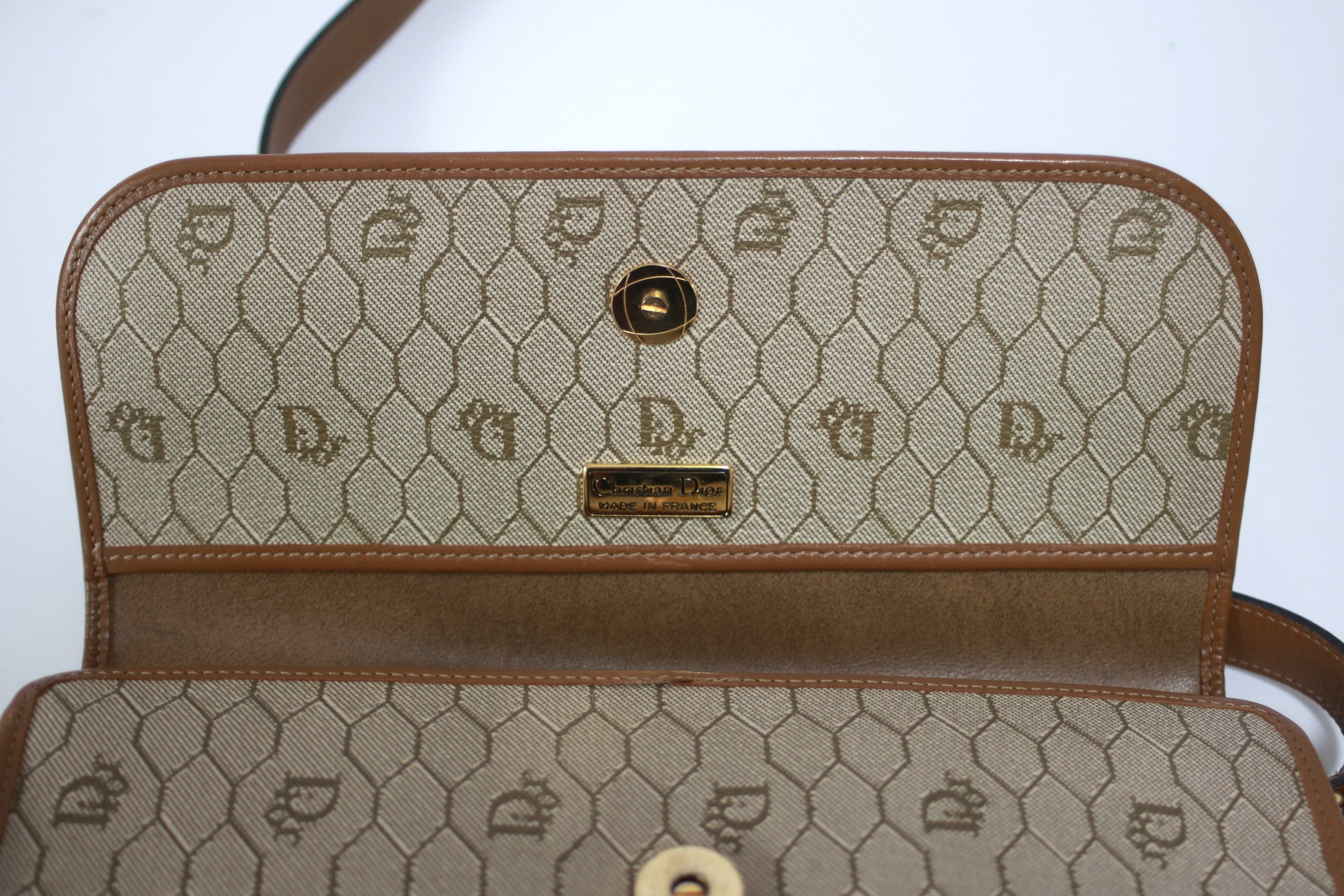 Dior Honeycomb Shoulder Bag Used
