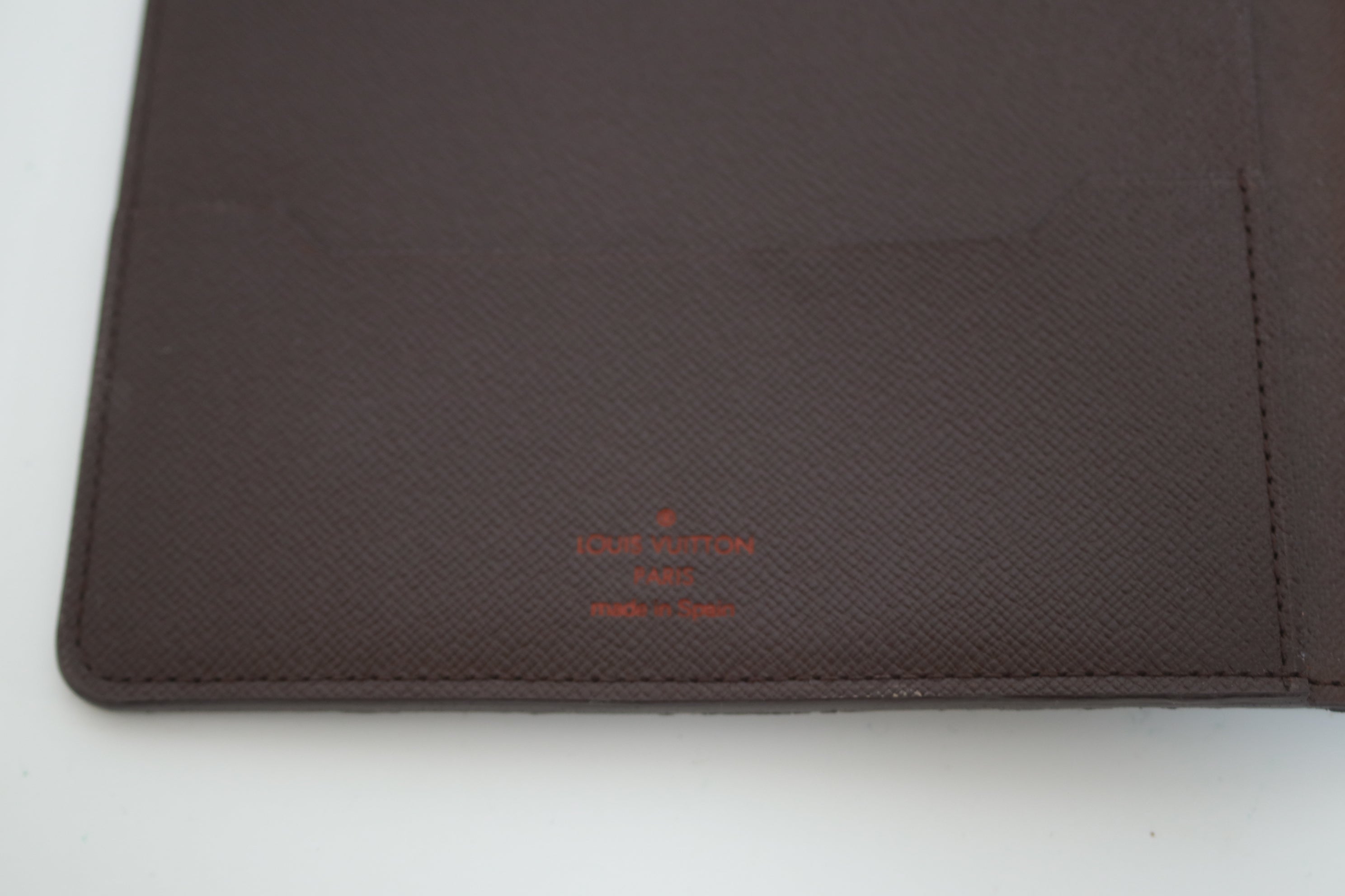 Louis Vuitton Desk Agenda Damier Ebene