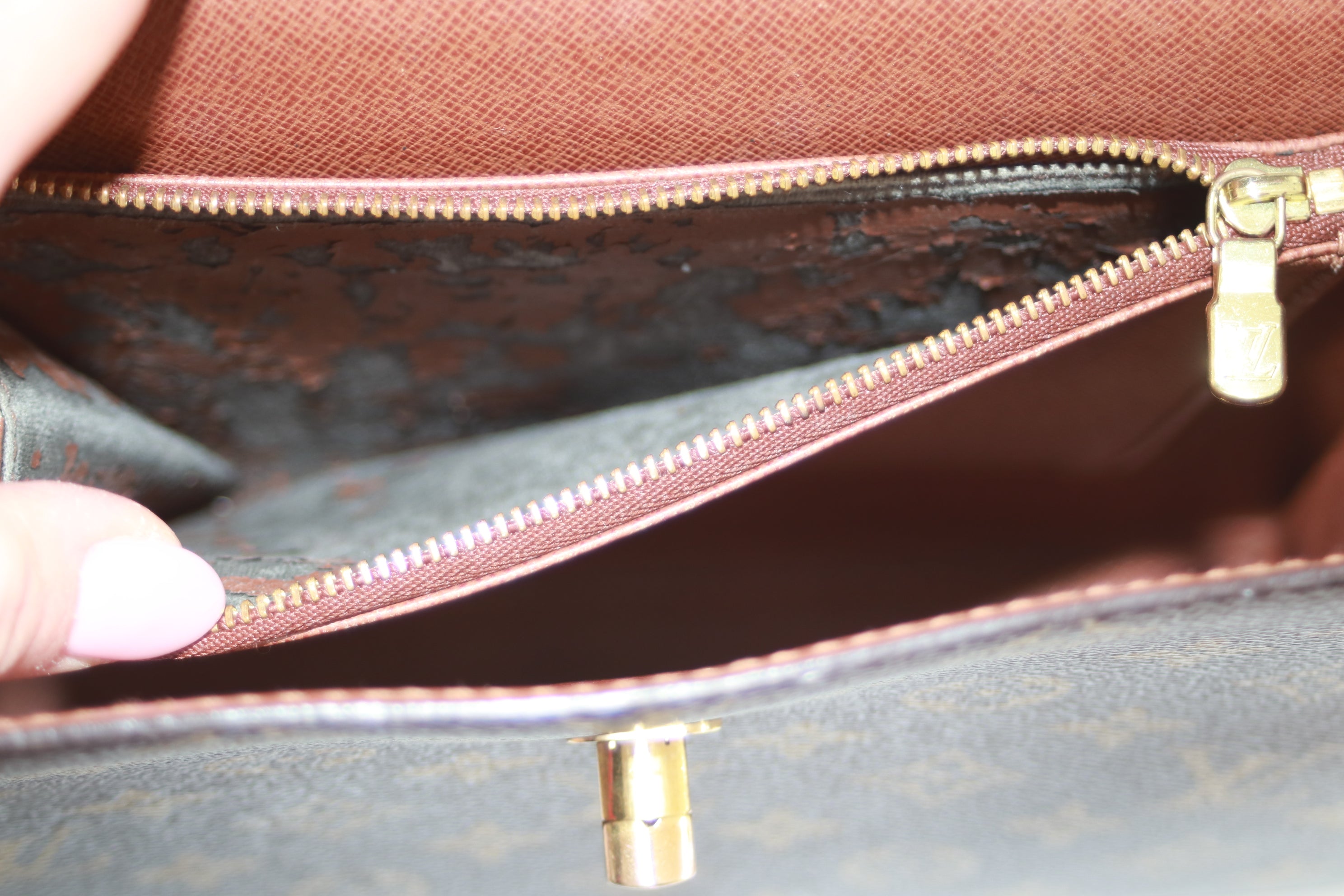 Louis Vuitton Malesherbes Handbag Used