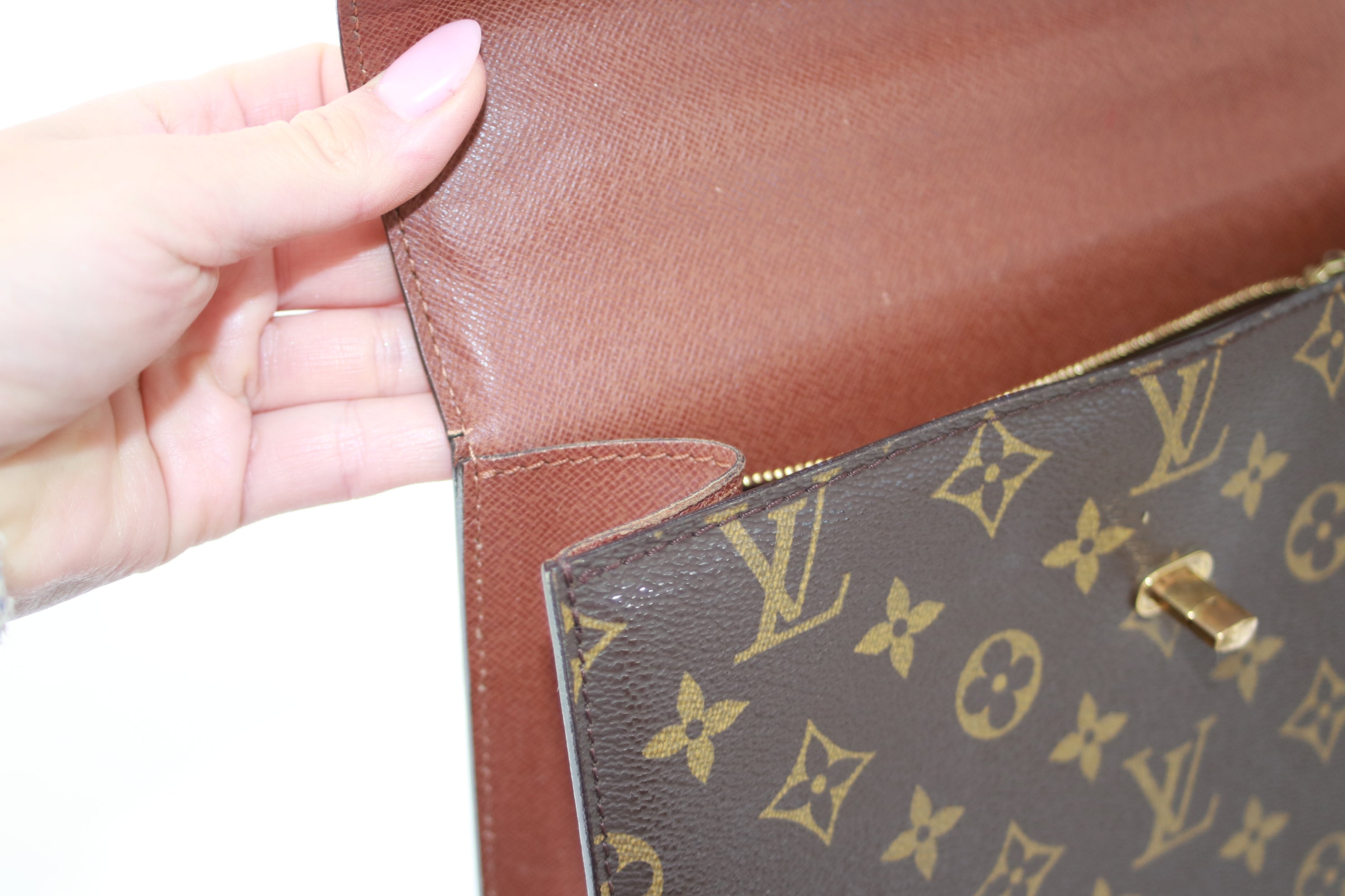 Louis Vuitton Malesherbes Handbag Used