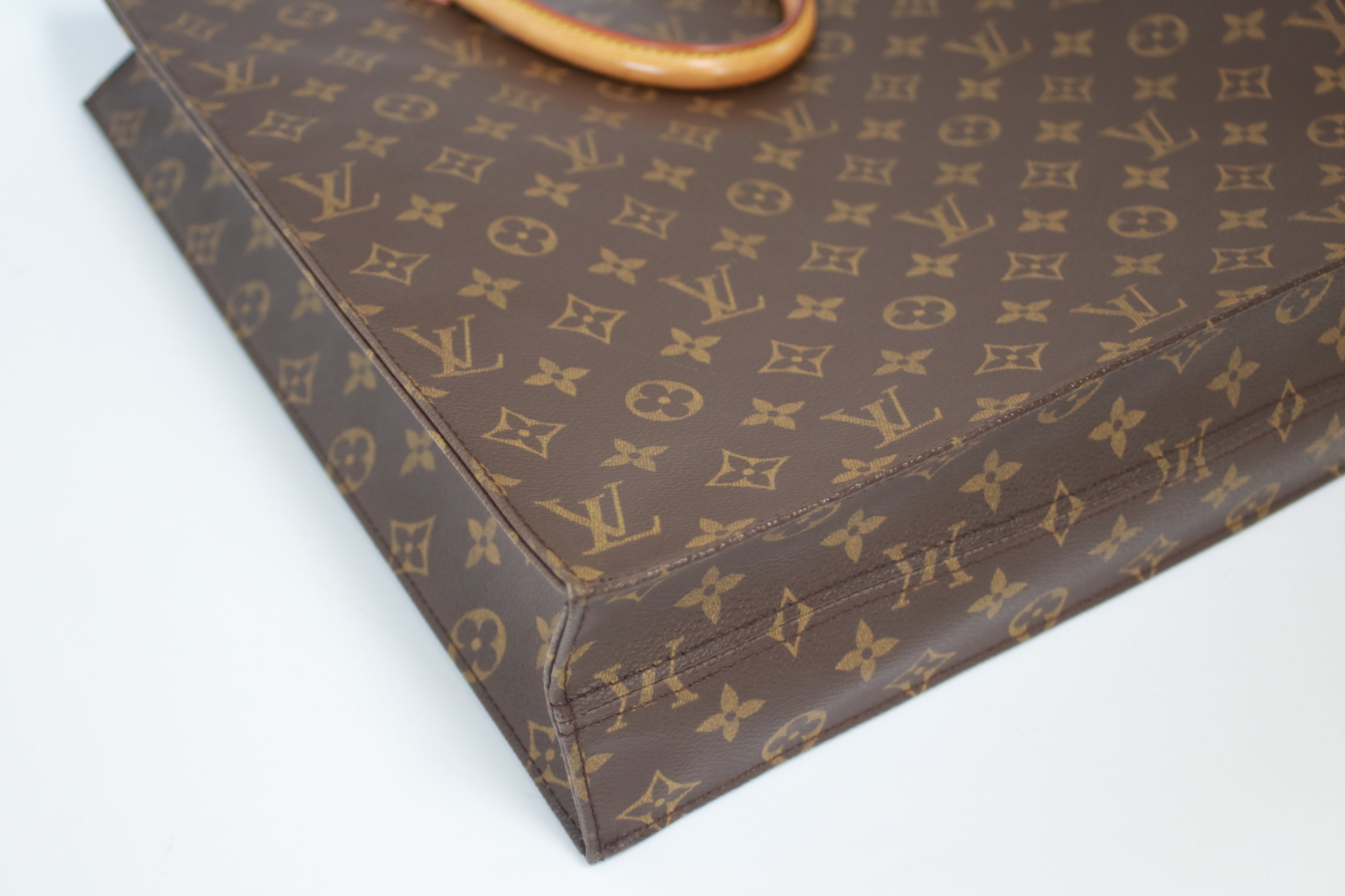 Louis Vuitton Sac Plat Tote Bag Used