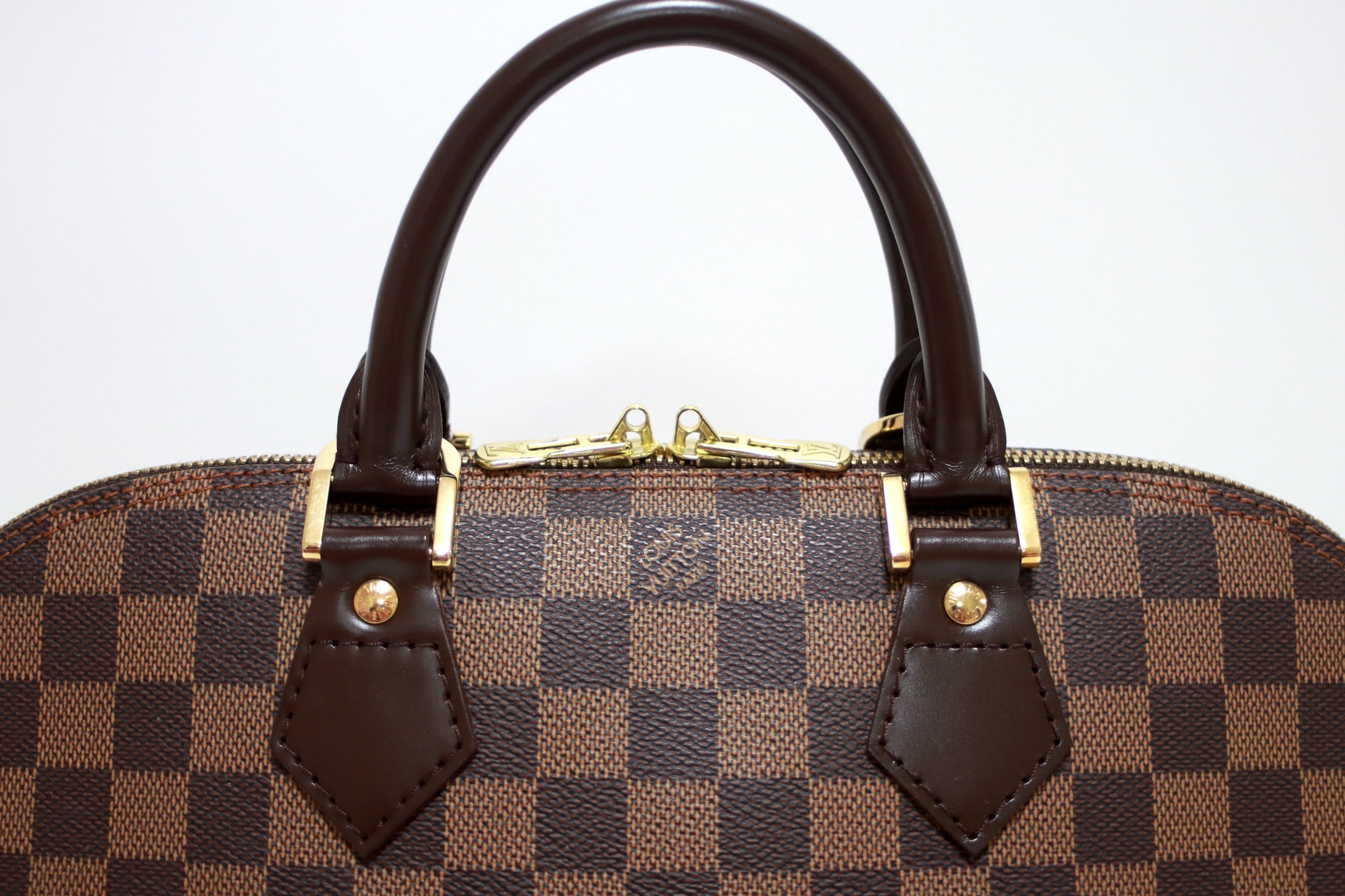 Louis Vuitton Alma PM Damier Ebene Handbag Used