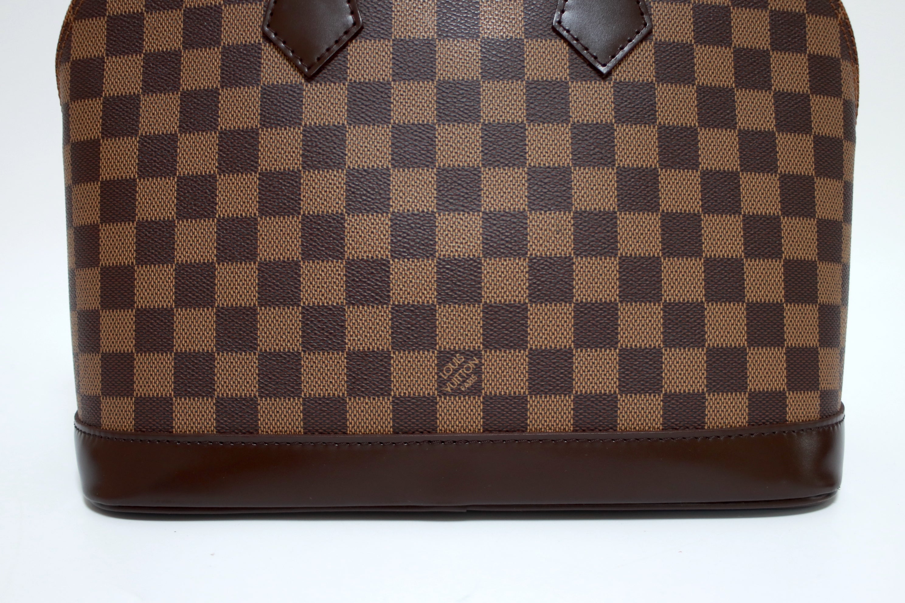 Louis Vuitton Alma PM Damier Ebene Handbag Used