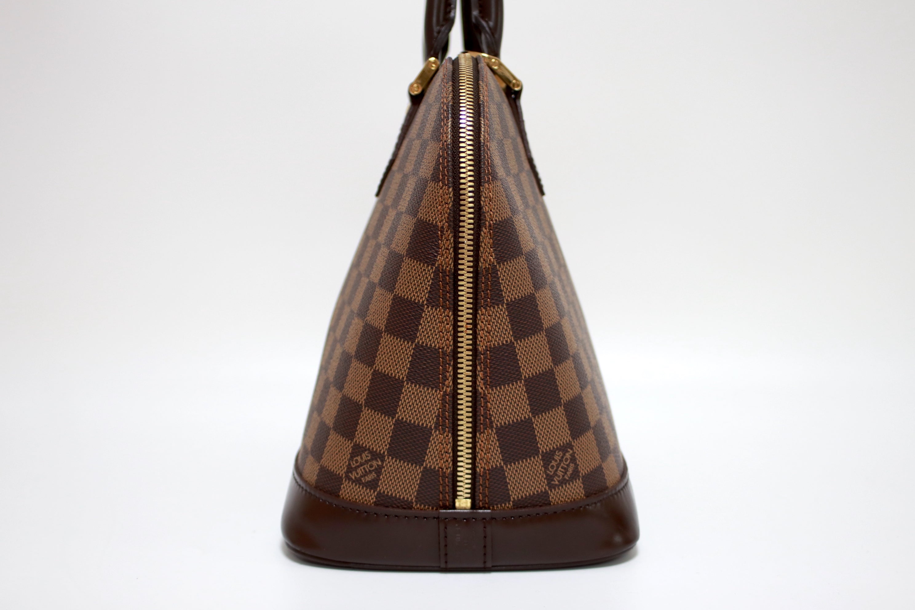 Louis Vuitton Alma PM Damier Ebene Handbag Used