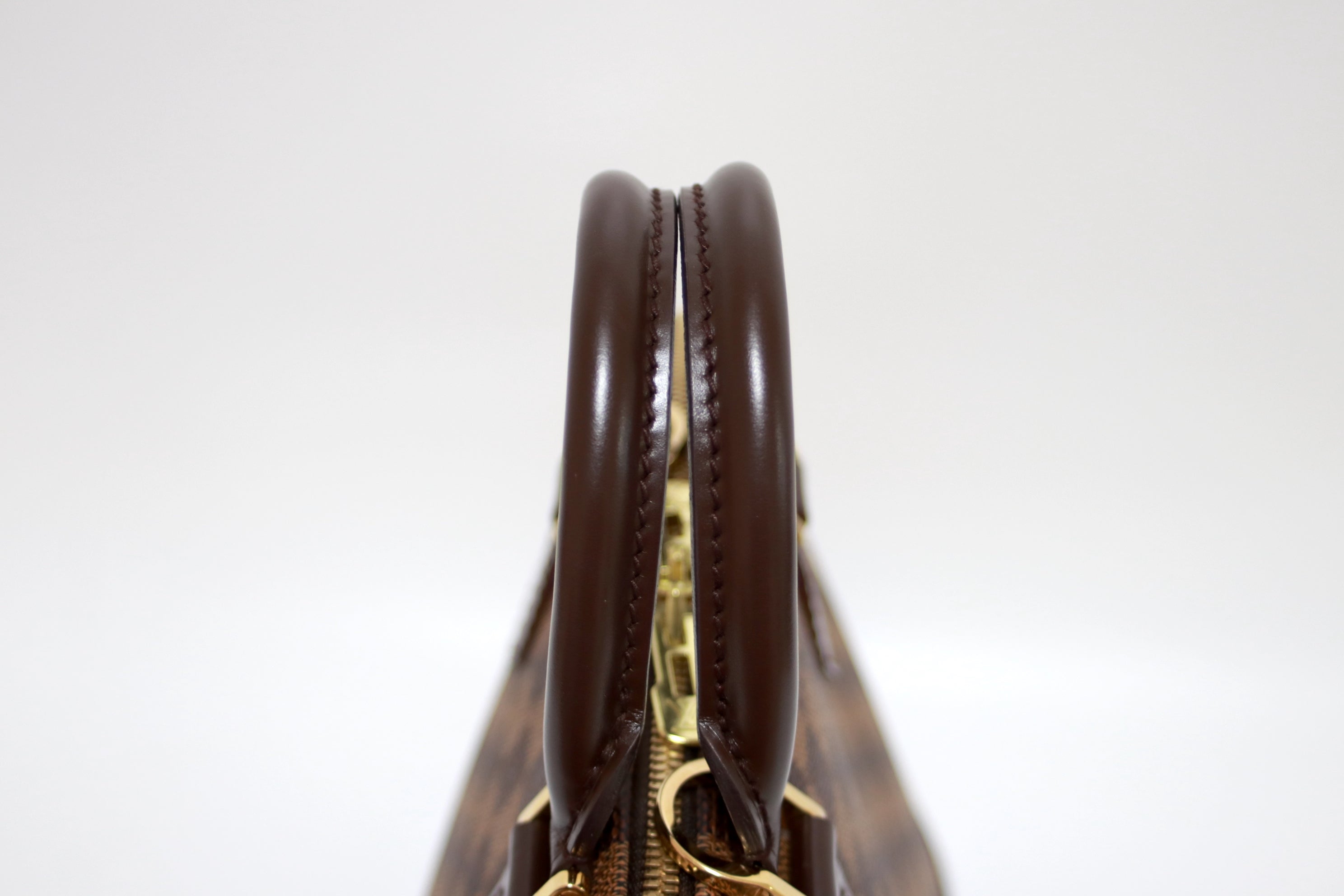 Louis Vuitton Alma PM Damier Ebene Handbag Used