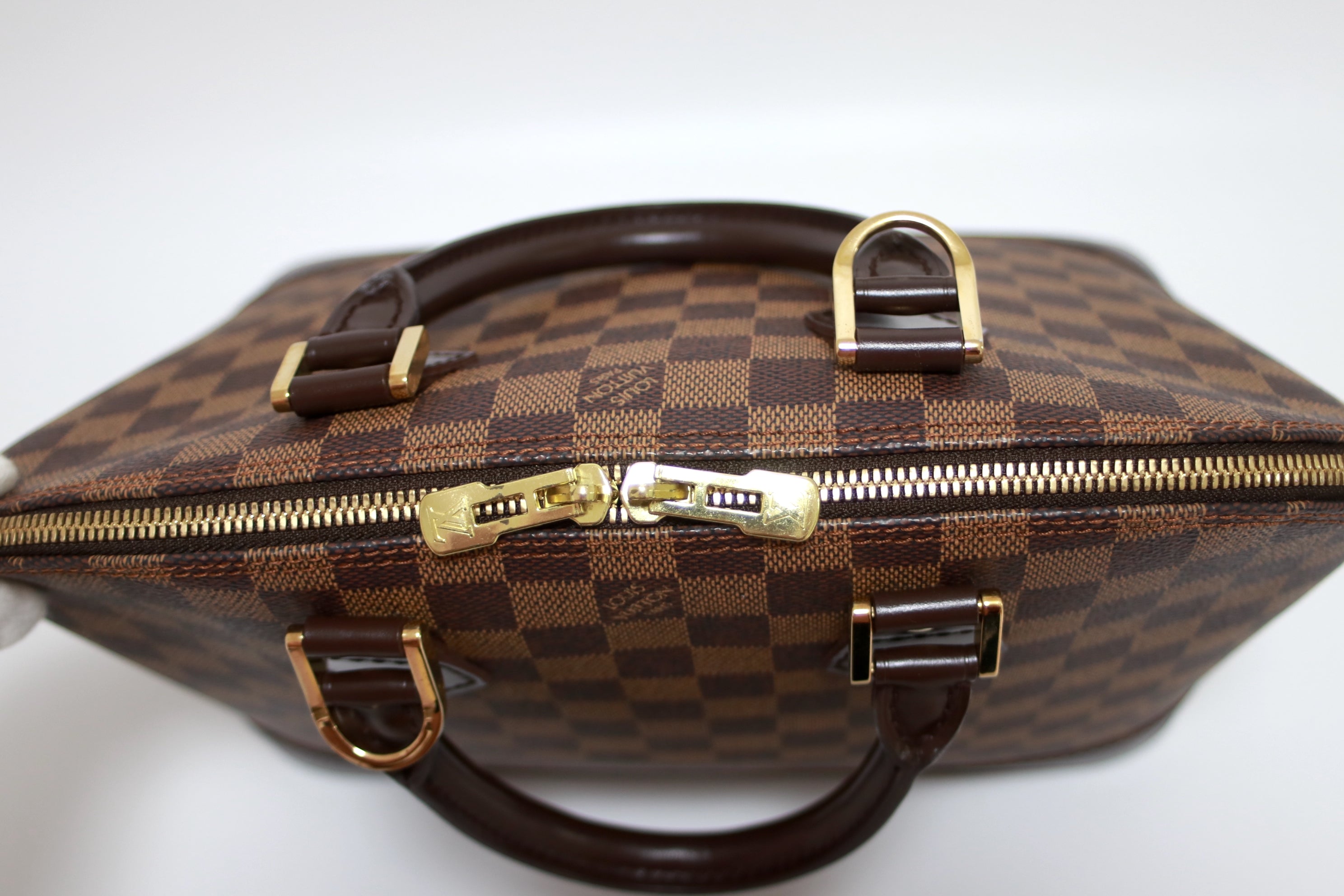 Louis Vuitton Alma PM Damier Ebene Handbag Used