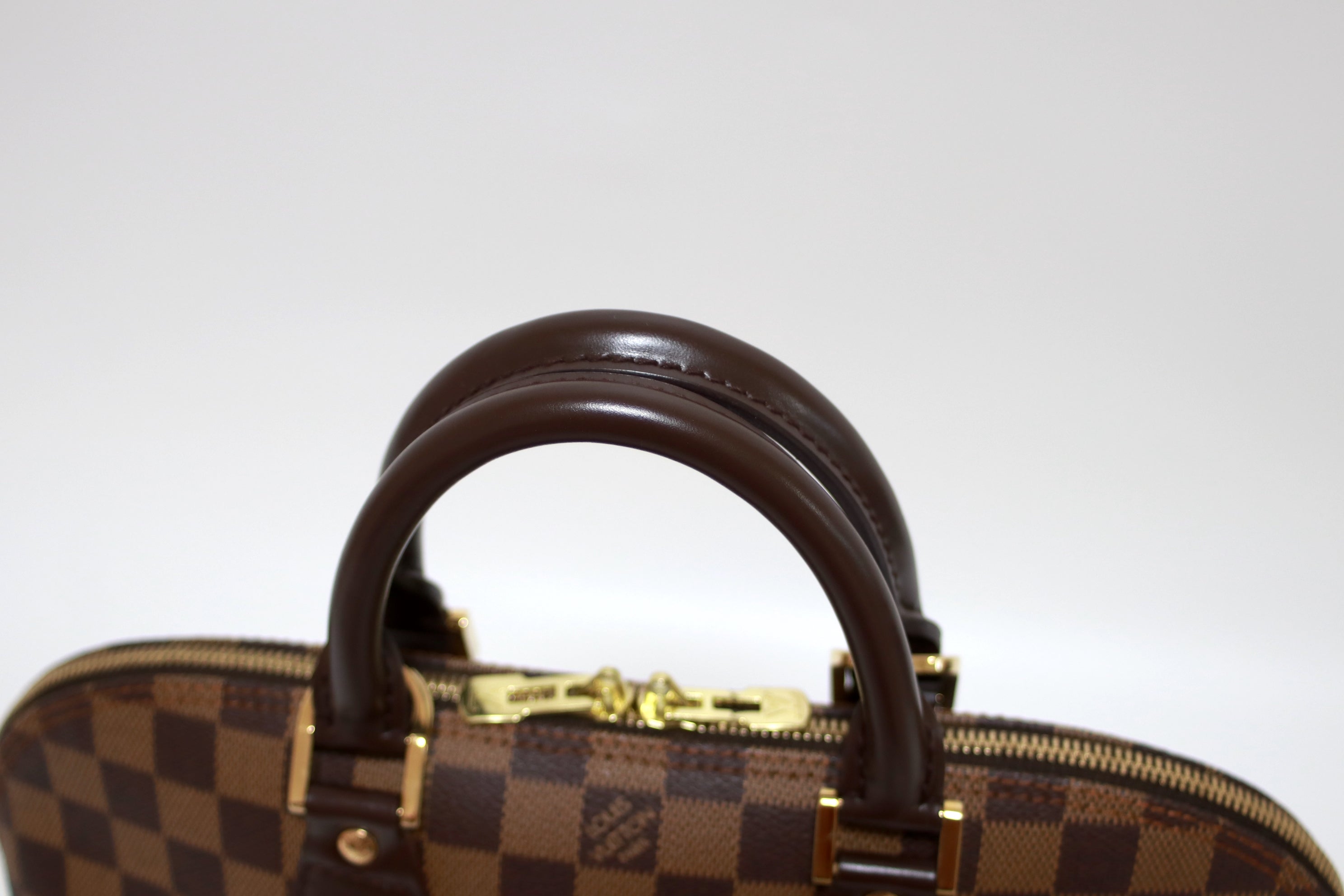 Louis Vuitton Alma PM Damier Ebene Handbag Used