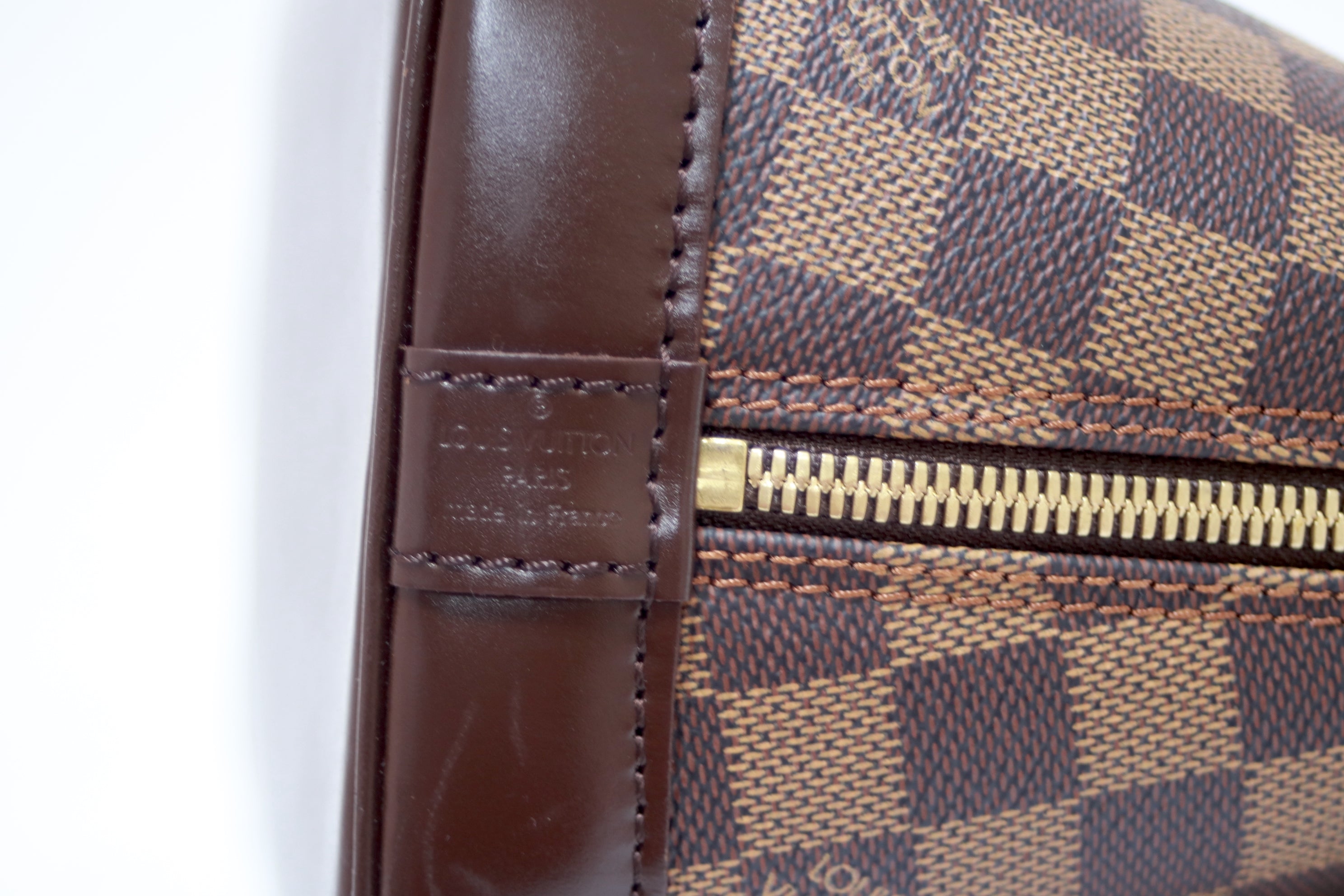 Louis Vuitton Alma PM Damier Ebene Handbag Used