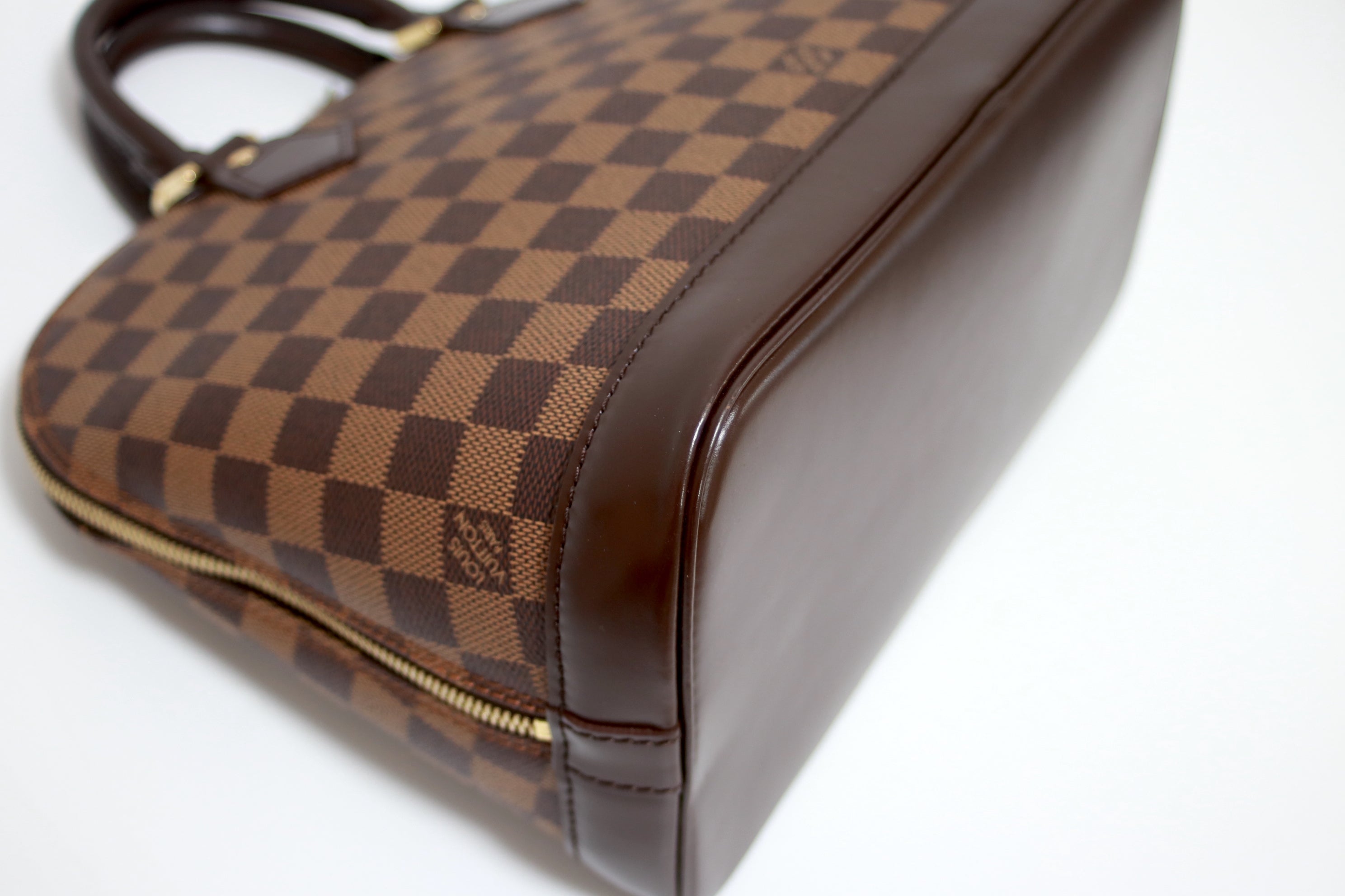 Louis Vuitton Alma PM Damier Ebene Handbag Used