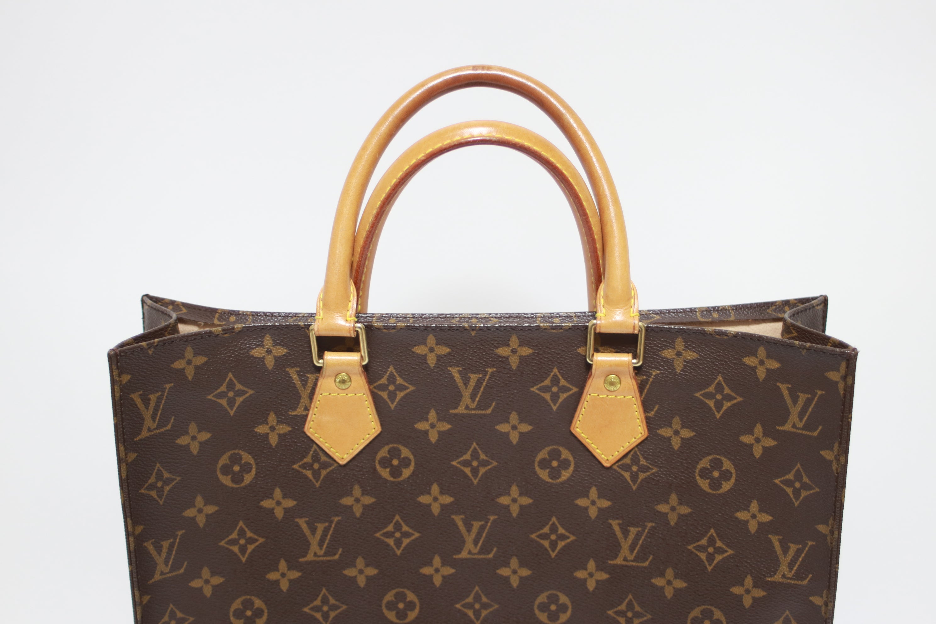 Louis Vuitton Sac Plat Tote Bag Used