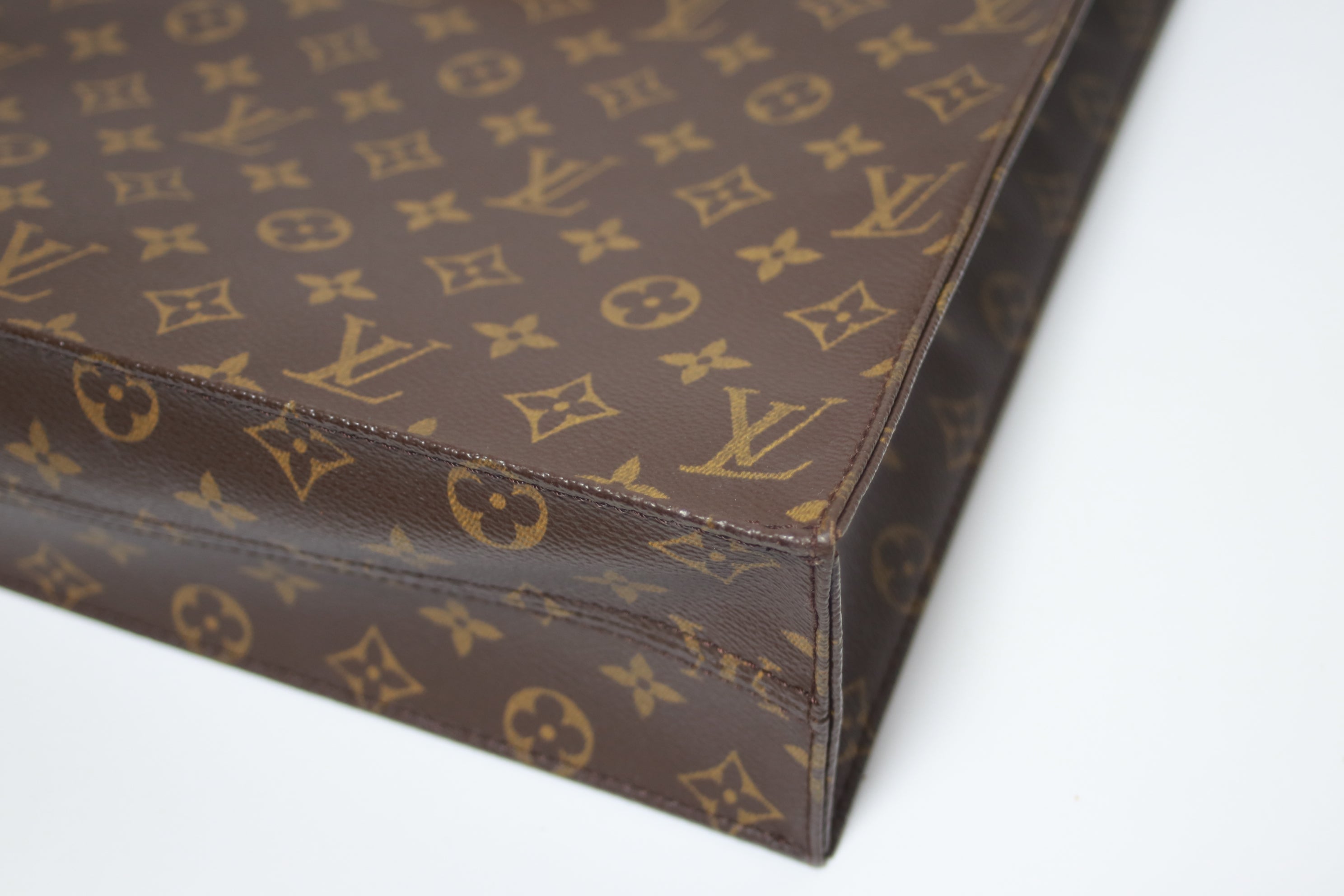 Louis Vuitton Sac Plat Tote Bag Used