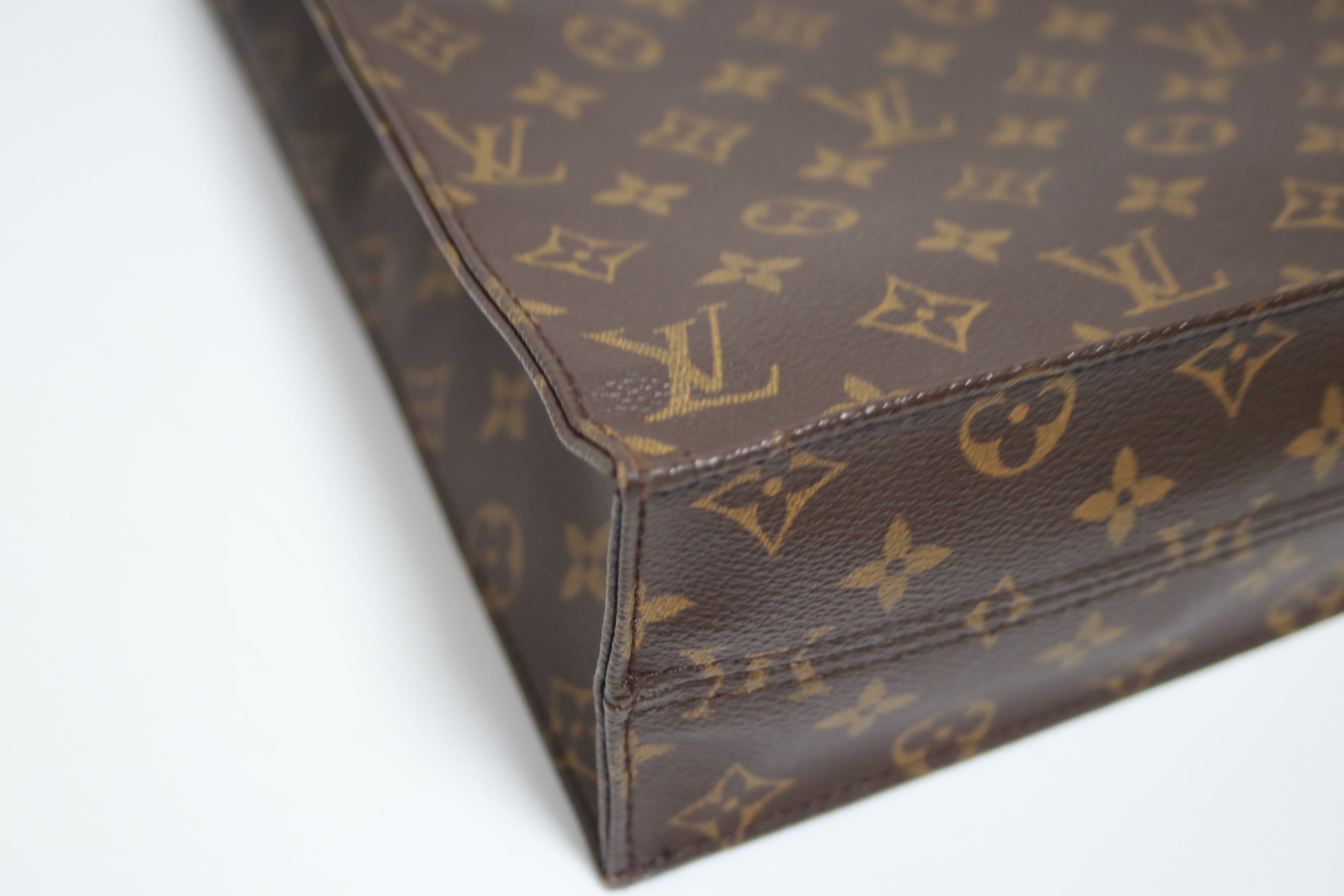 Louis Vuitton Sac Plat Tote Bag Used