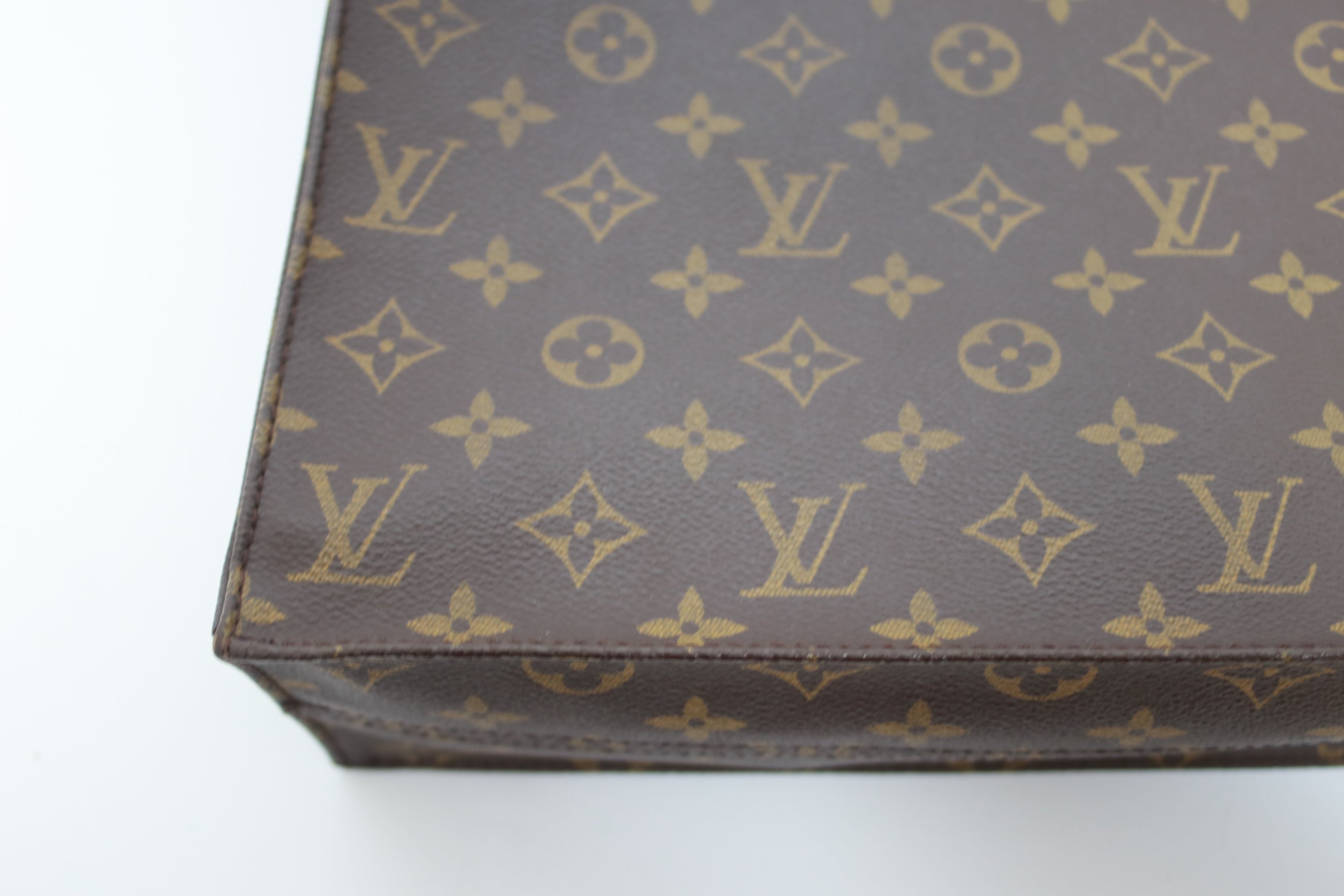 Louis Vuitton Sac Plat Tote Bag Used