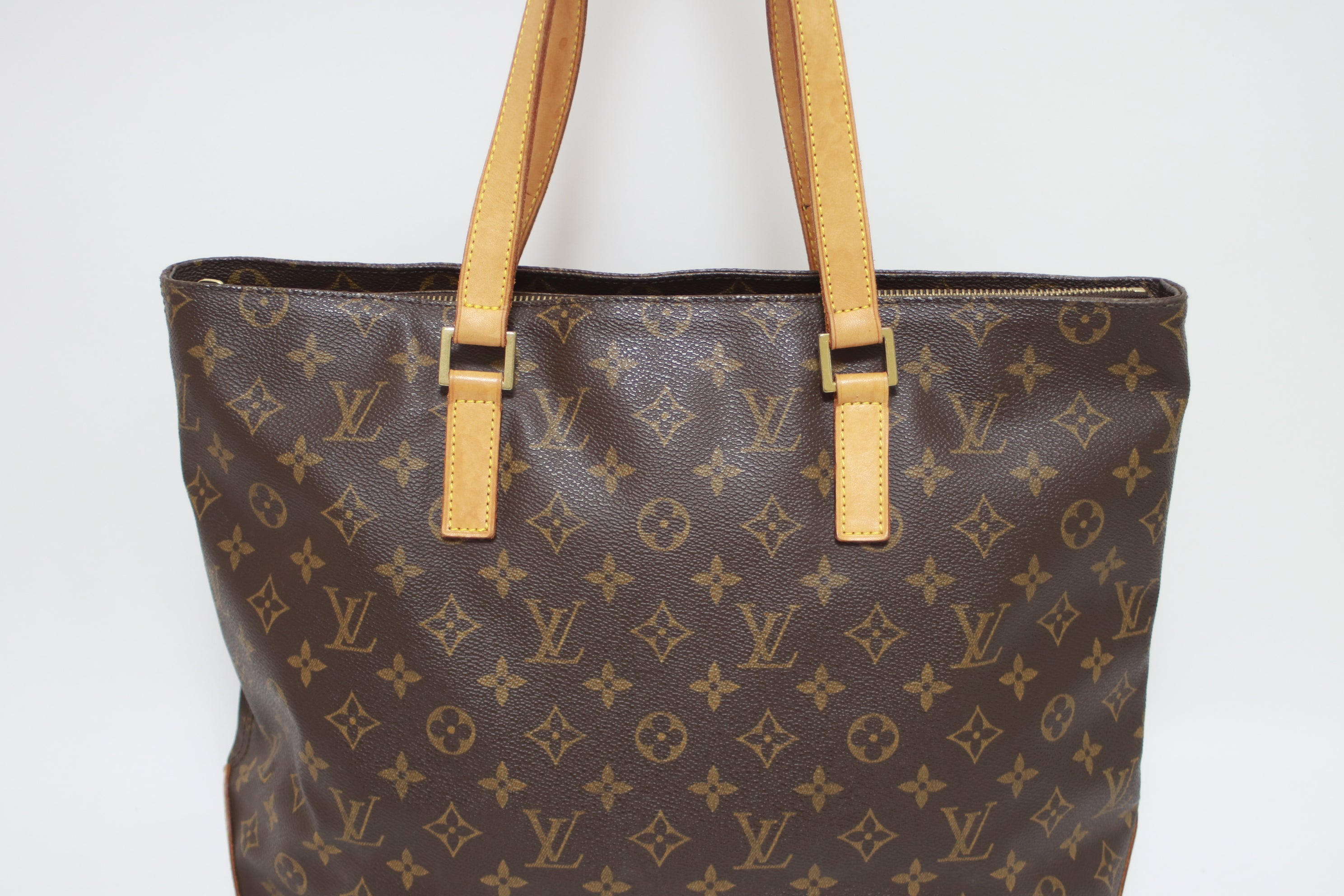 Louis Vuitton Cabas Mezzo Shoulder Bag Used