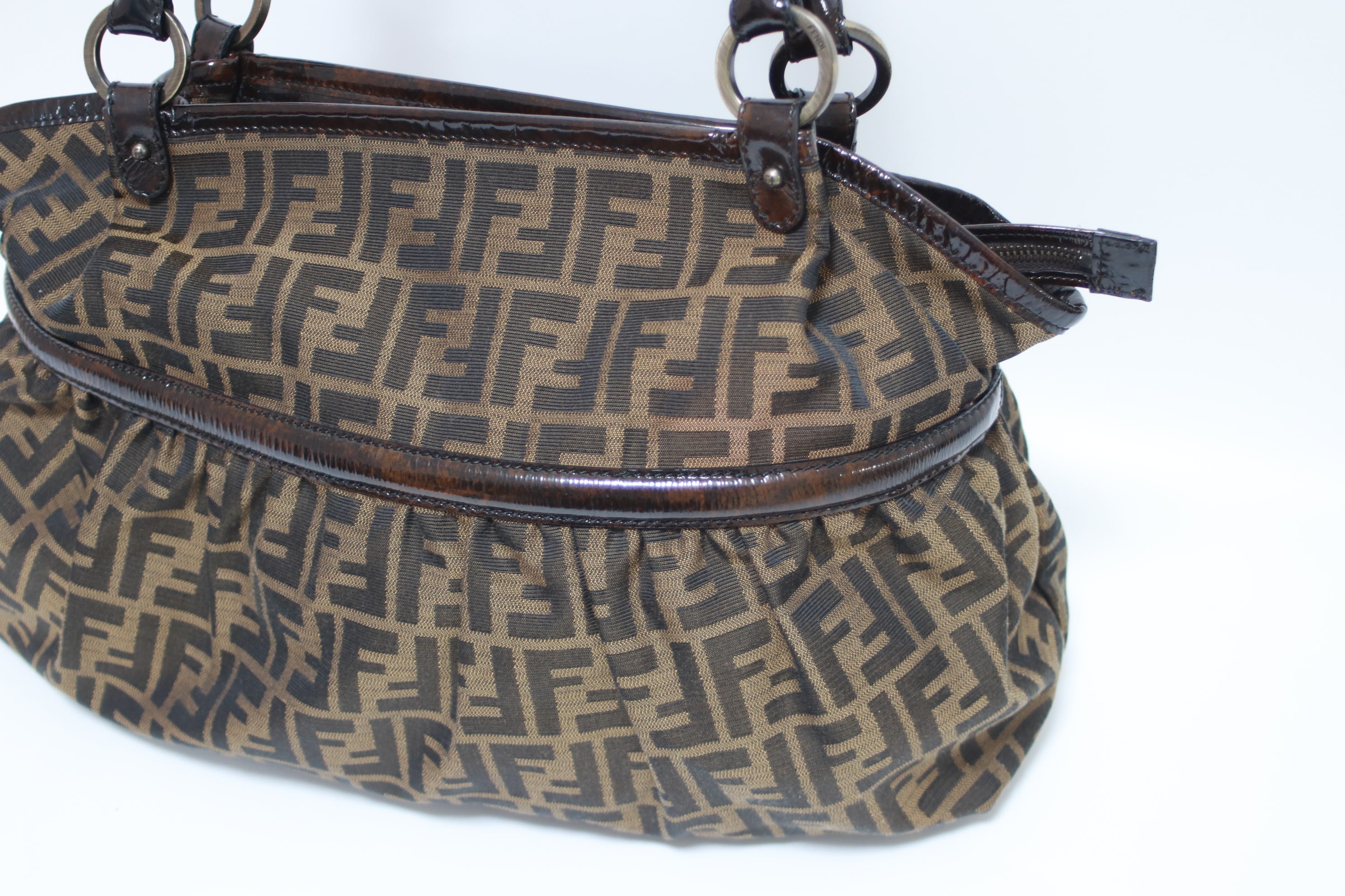 Fendi Zucca Shoulder Bag Used