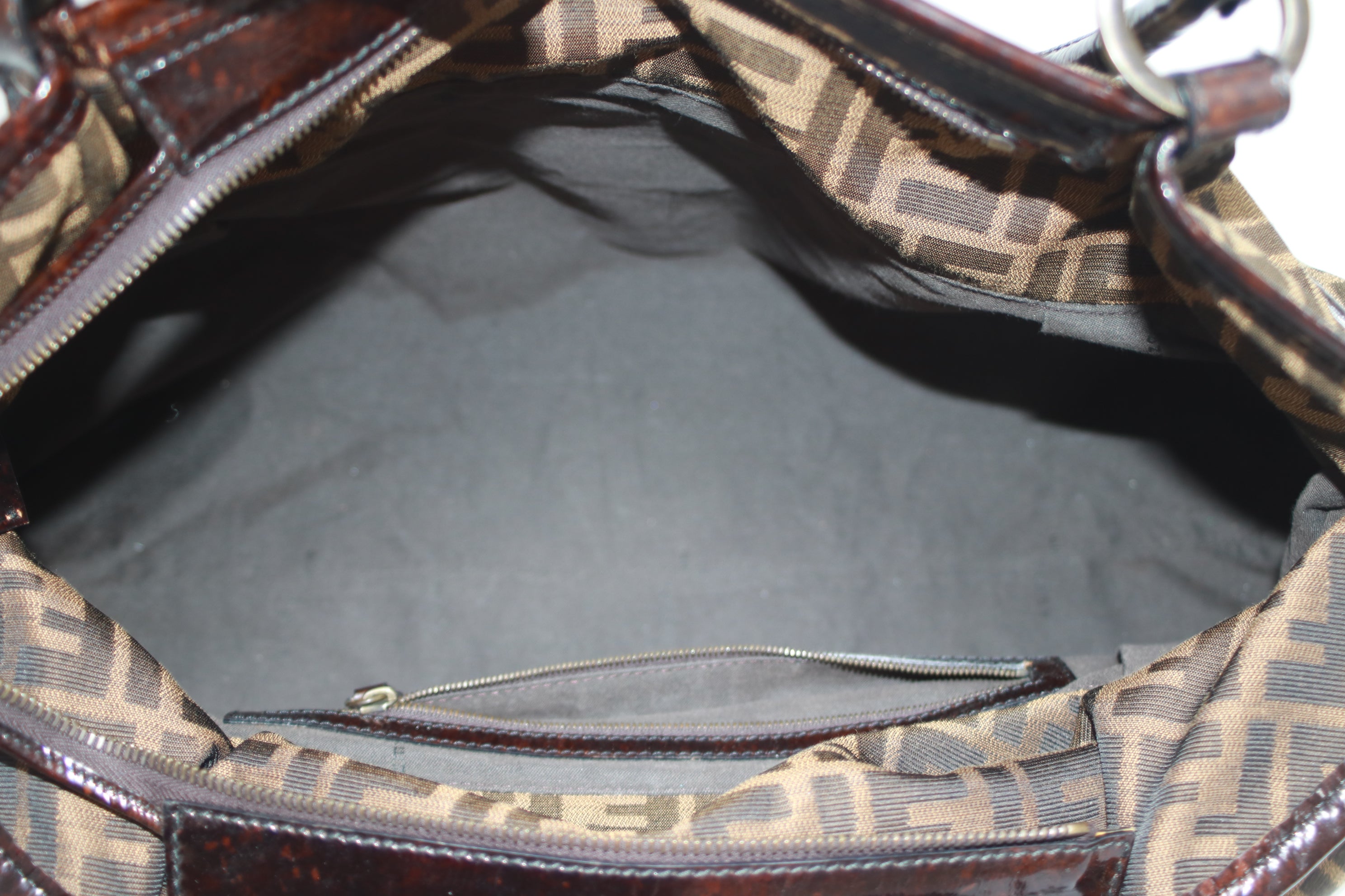 Fendi Zucca Shoulder Bag Used