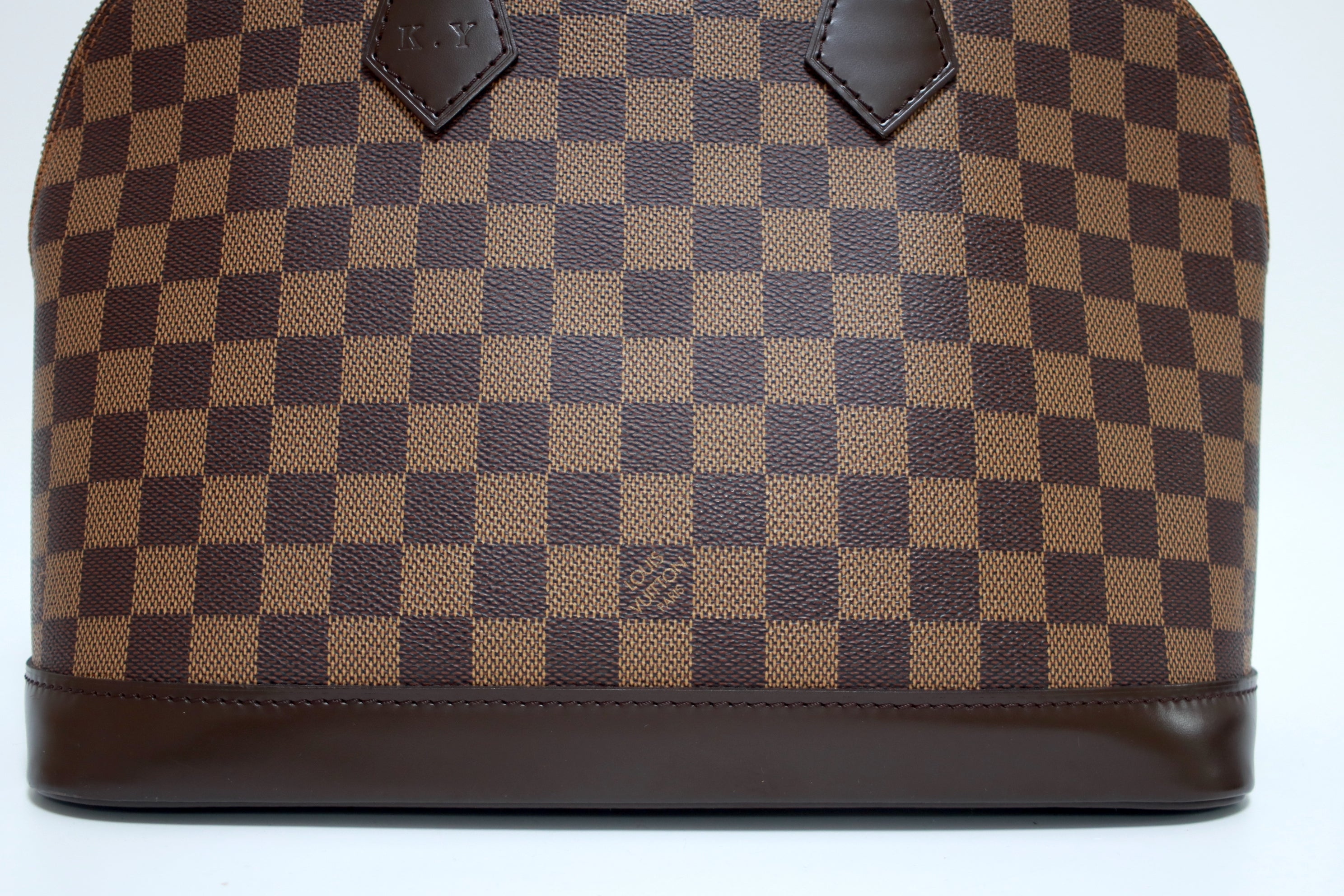 Louis Vuitton Alma Pm Damier Ebene Handbag