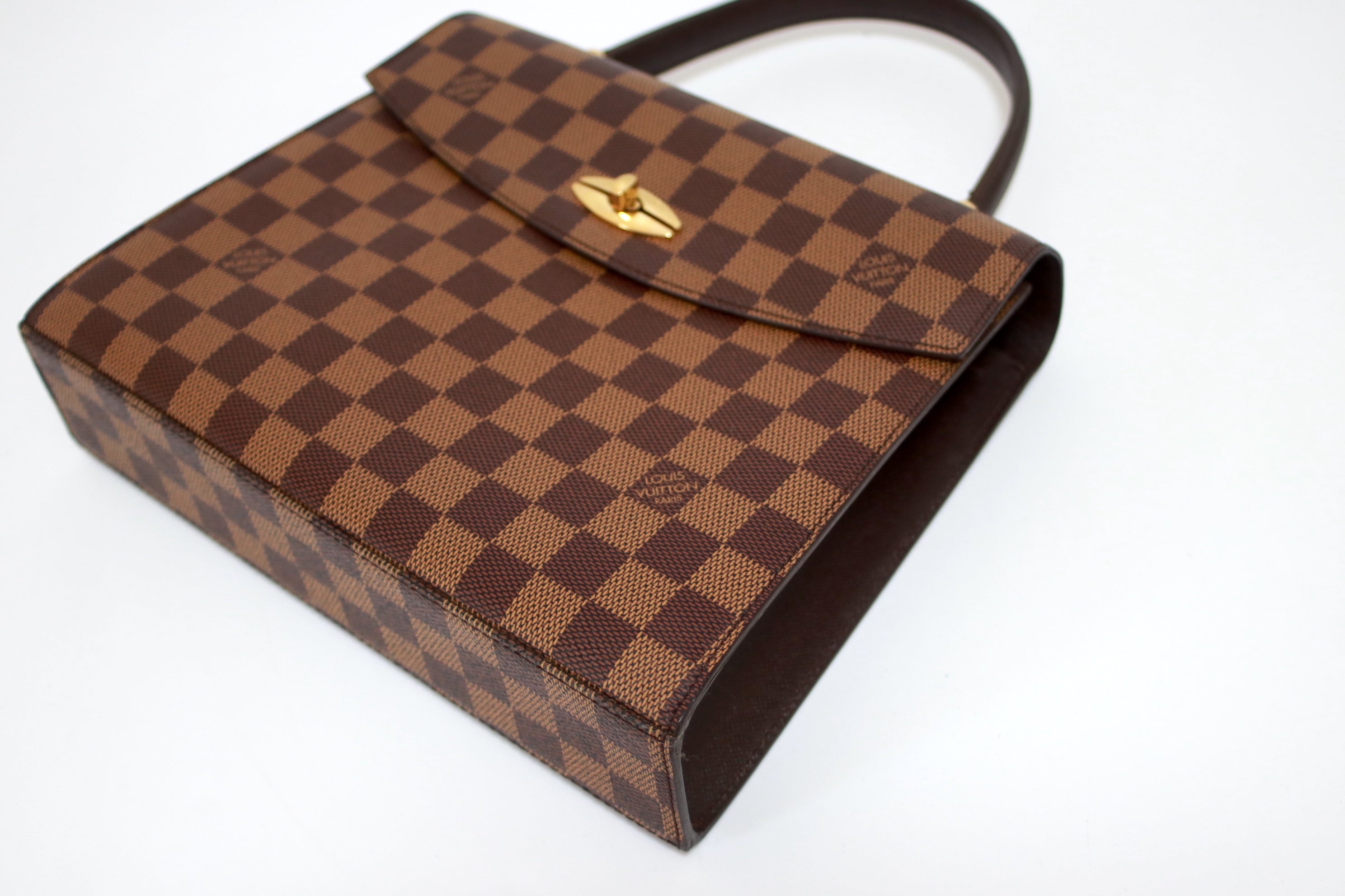 Louis Vuitton Malesherbes Damier Ebene Handbag Used