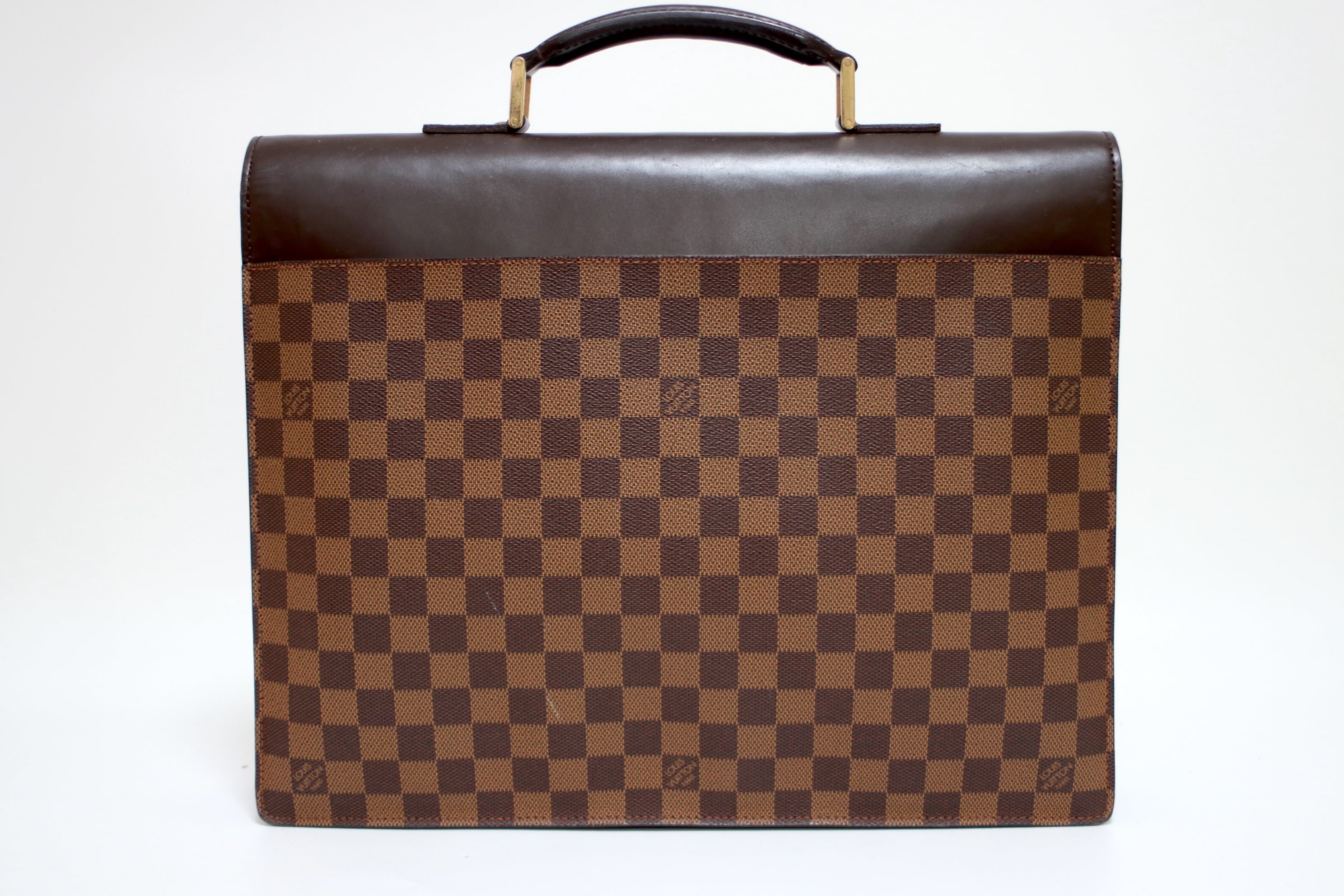 Louis Vuitton Altona Damier Ebene Briefcase Used