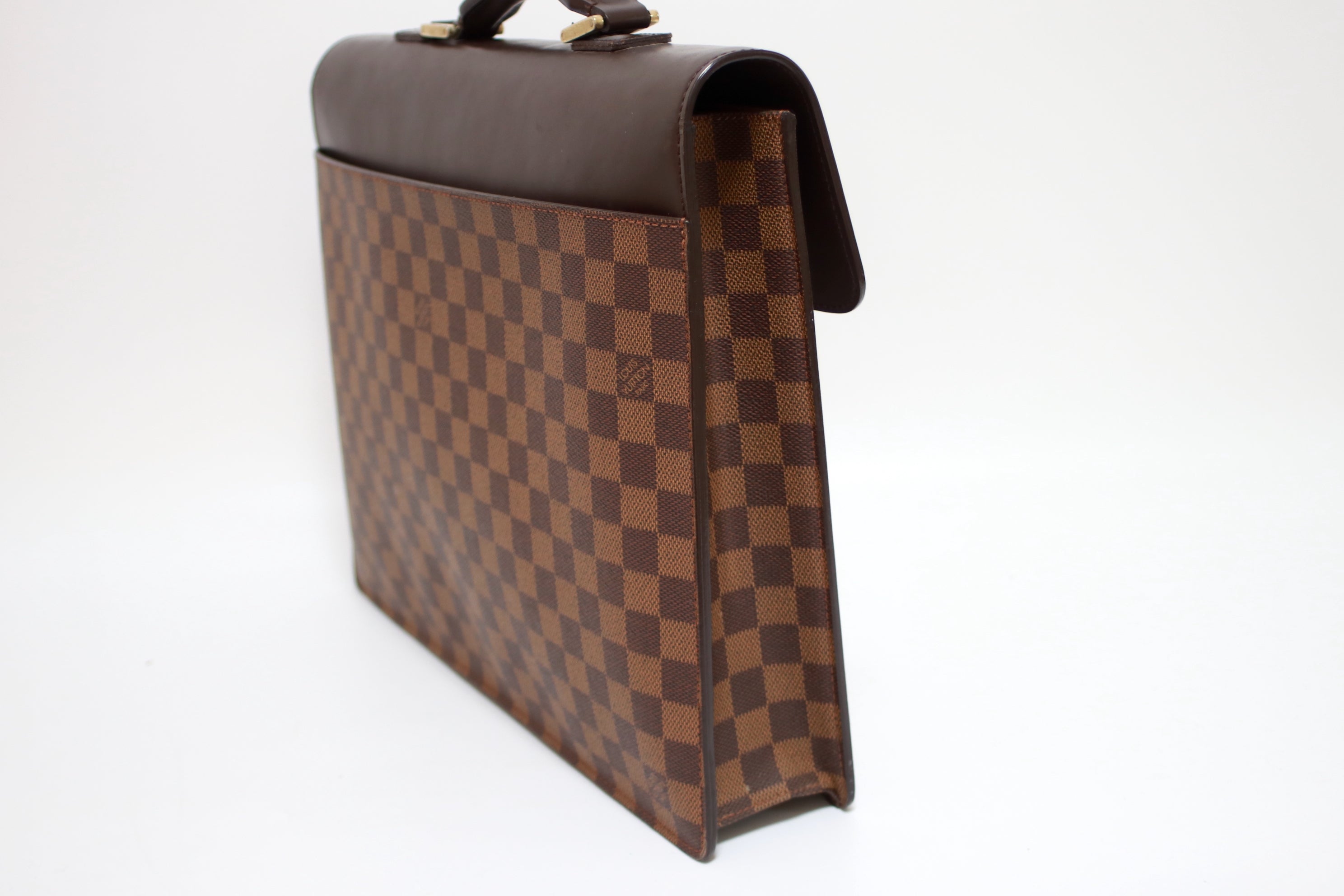 Louis Vuitton Altona Damier Ebene Briefcase Used