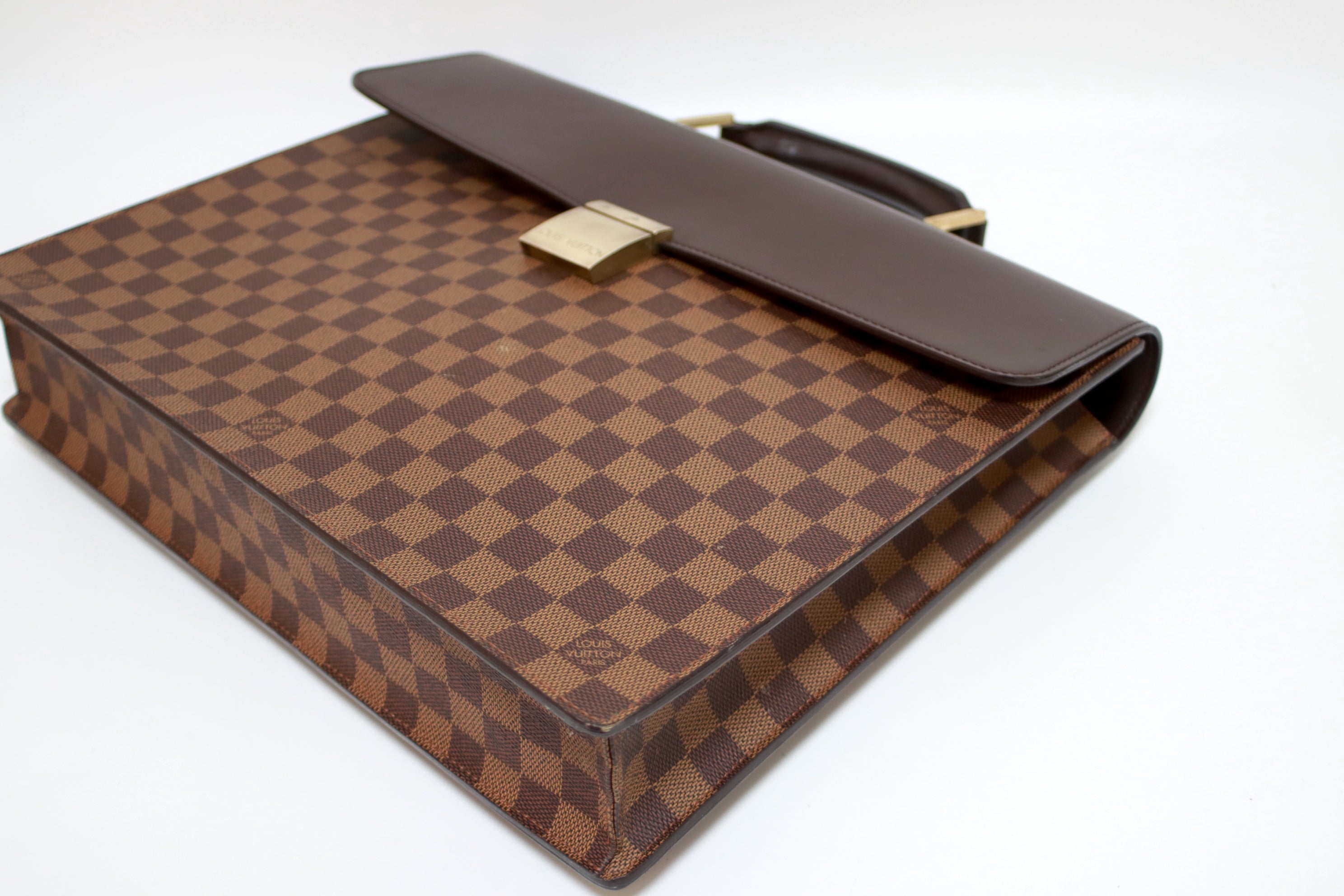 Louis Vuitton Altona Damier Ebene Briefcase Used